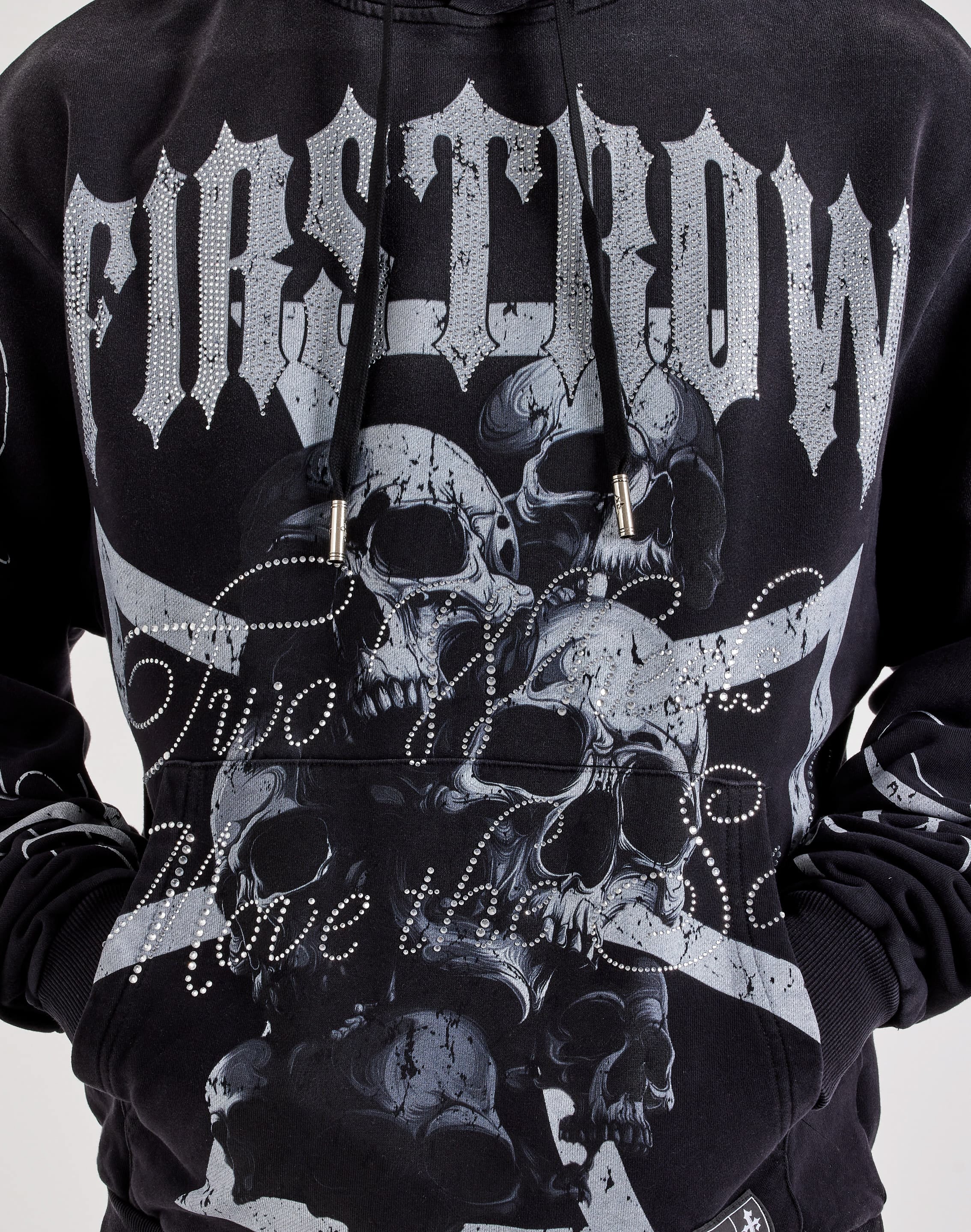 Photo of First Row Washed French Terry Ride Pullover Hoodie