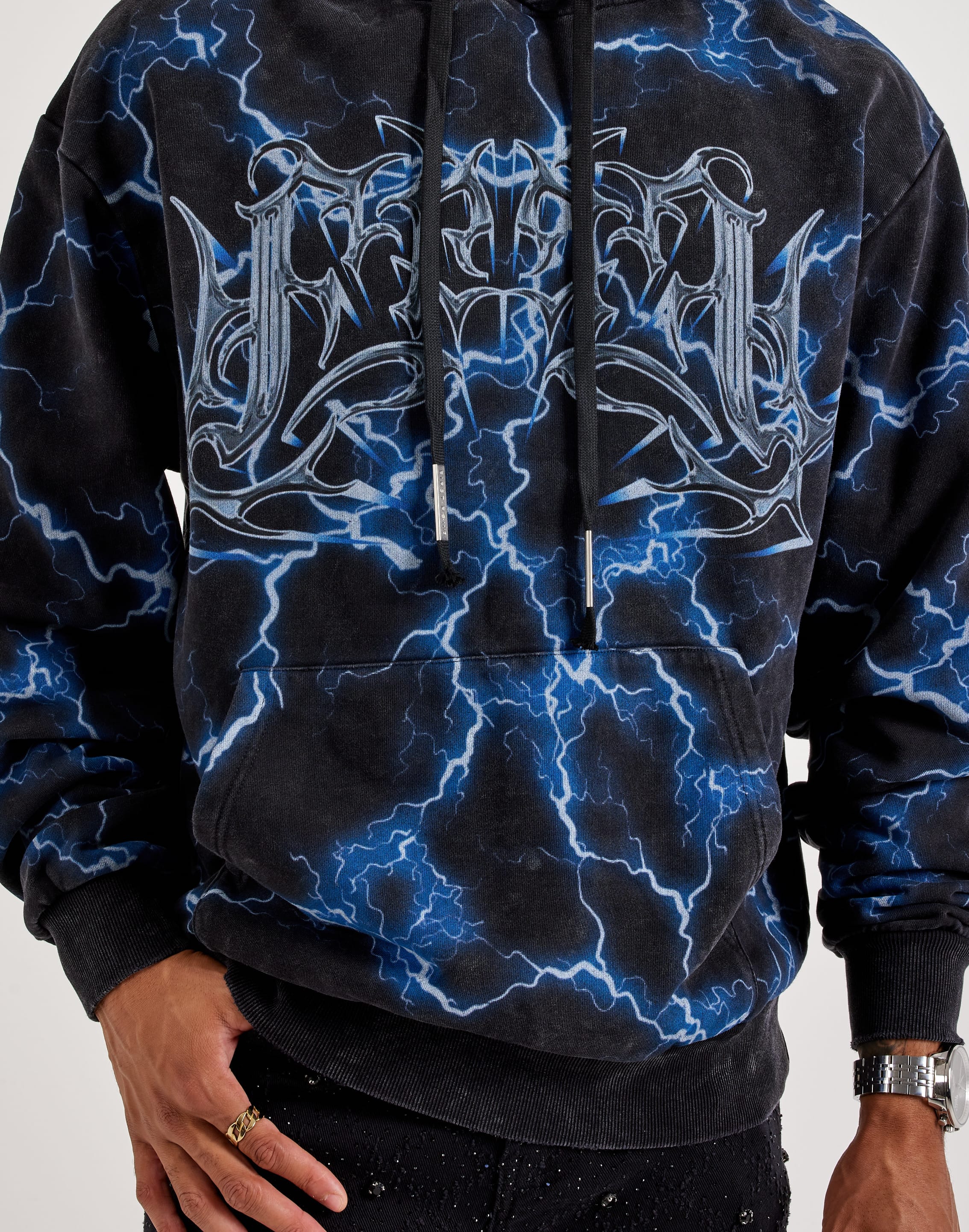 First Row Lightning Fleece Pullover Hoodie