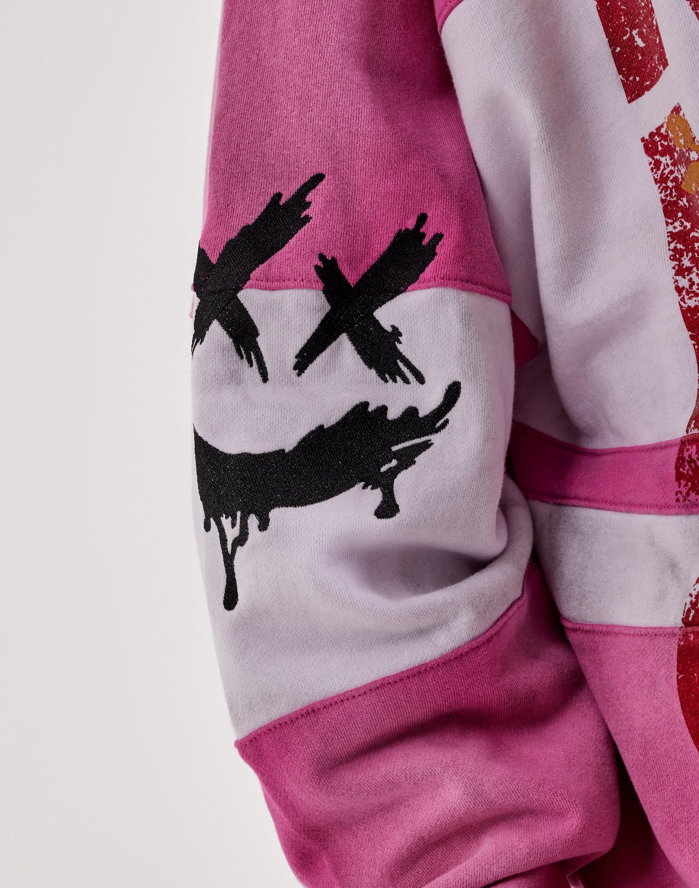 Photo of First Row Embroidered Full-Zip Fleece Hoodie