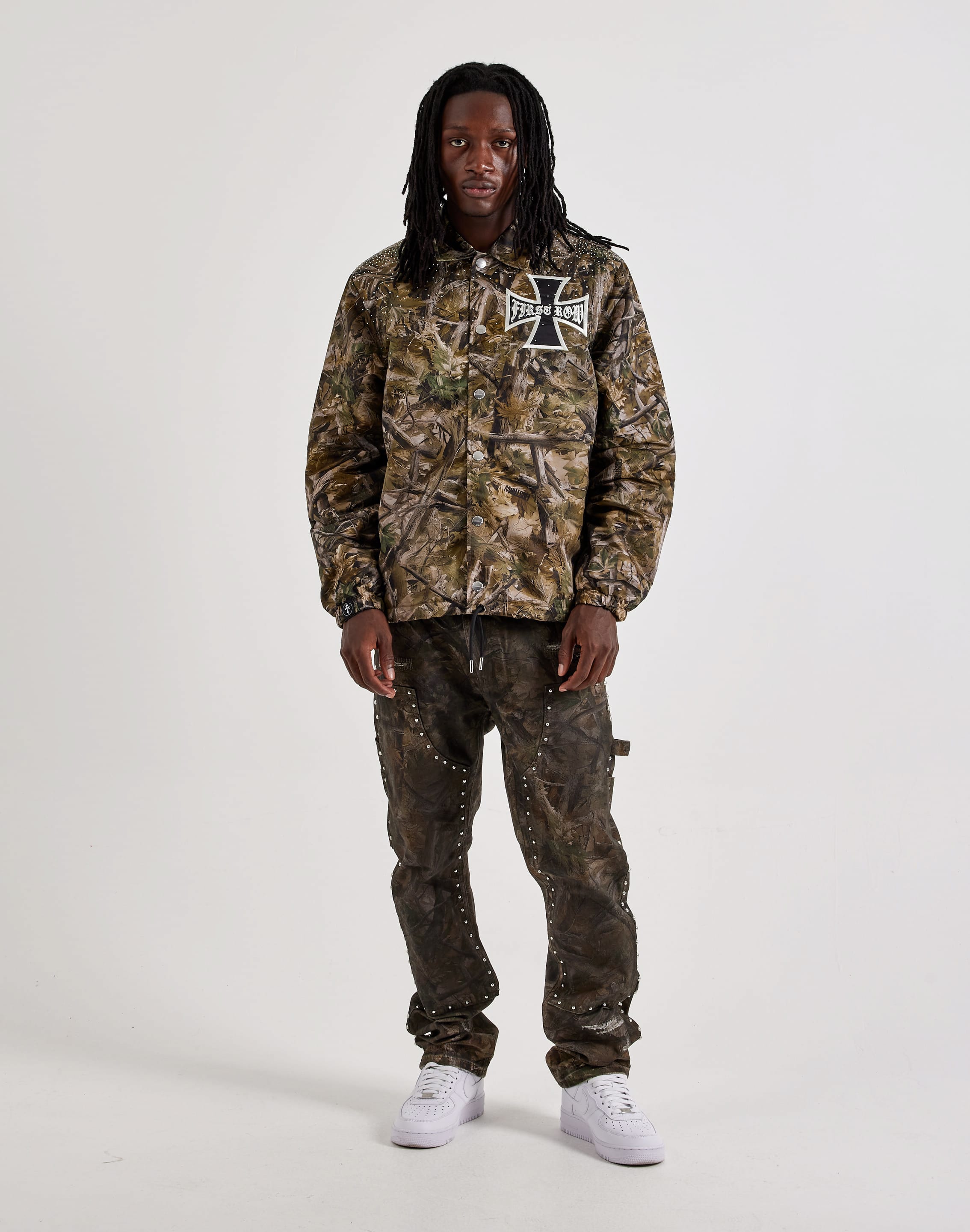 Photo of First Row Camo Coaches Jacket