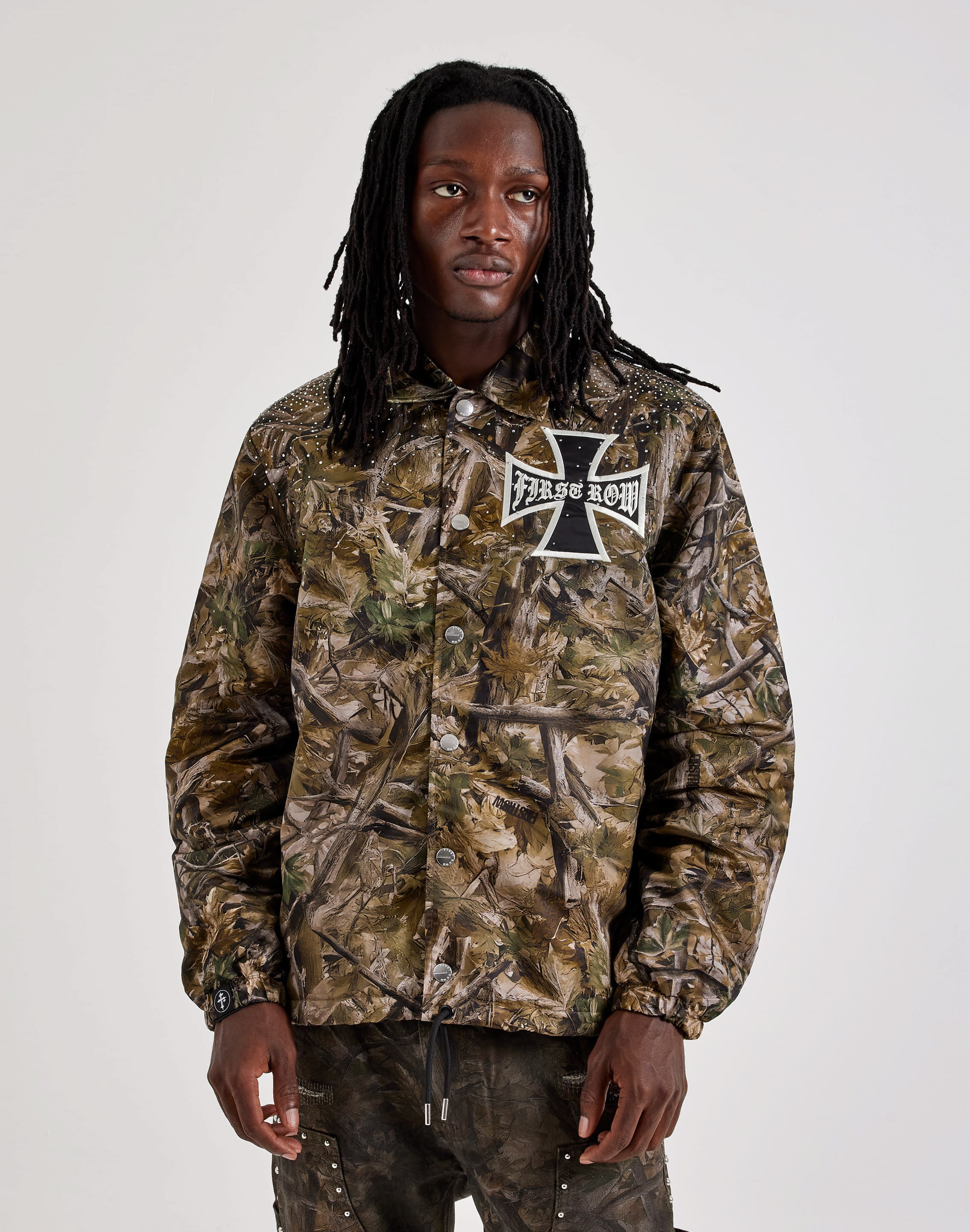 Photo of First Row Camo Coaches Jacket