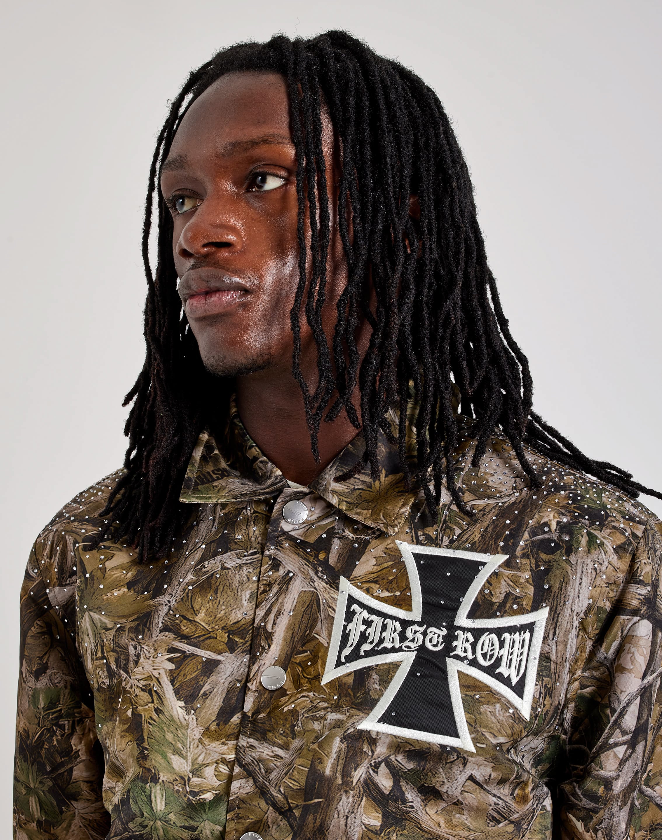 Photo of First Row Camo Coaches Jacket