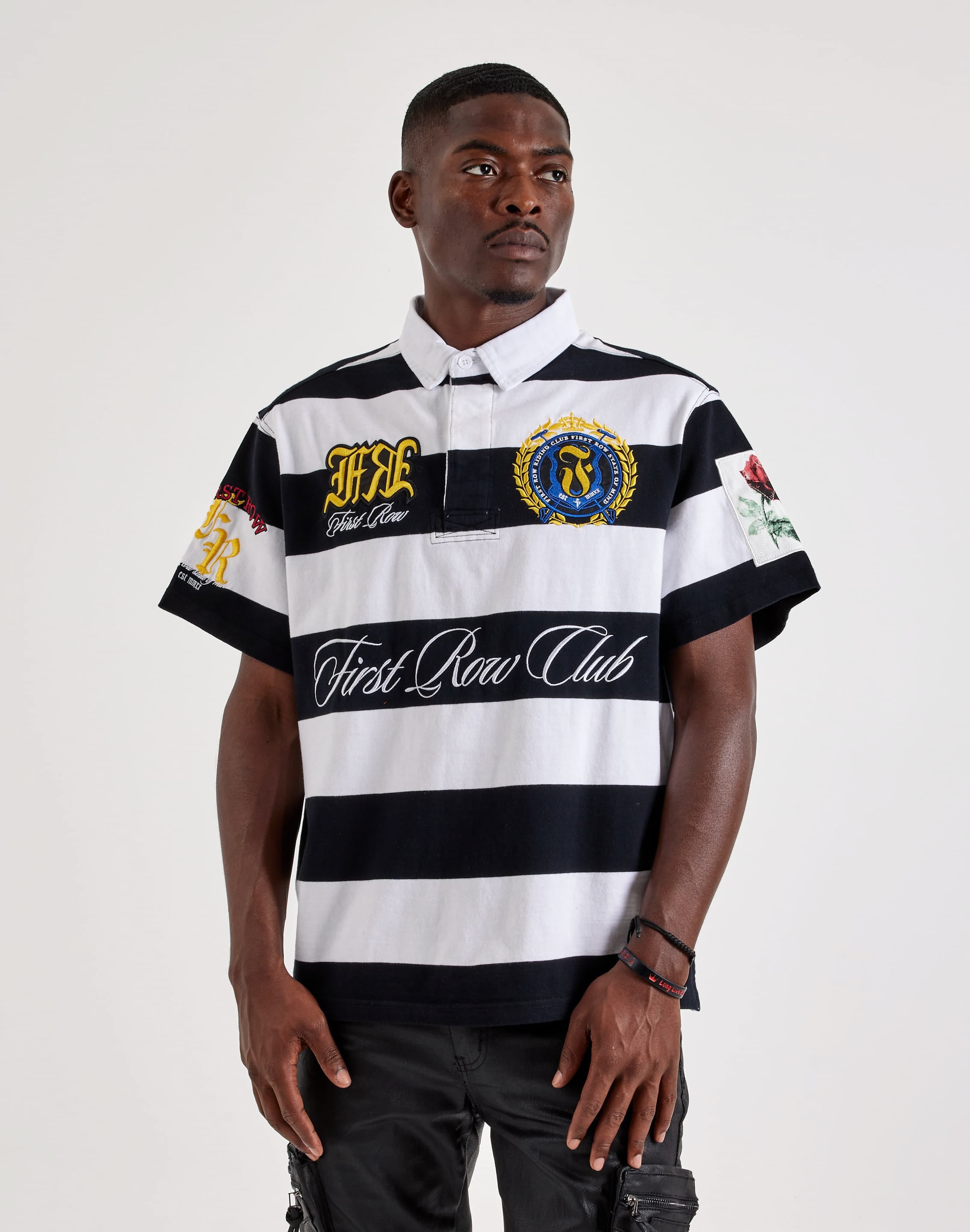 Photo of First Row Patch Polo Shirt