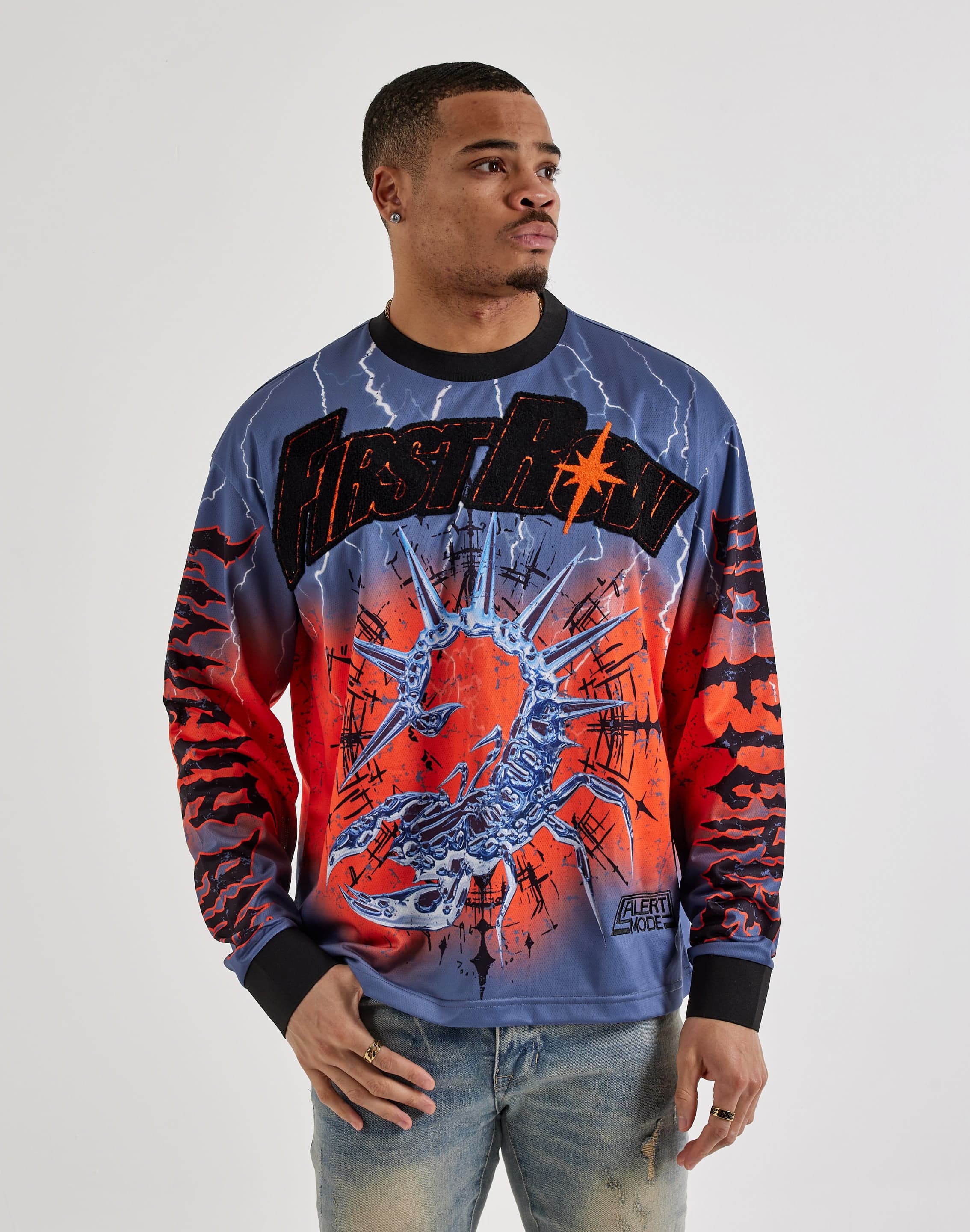 Photo of First Row Be Fierce Stadium Long-Sleeve Jersey