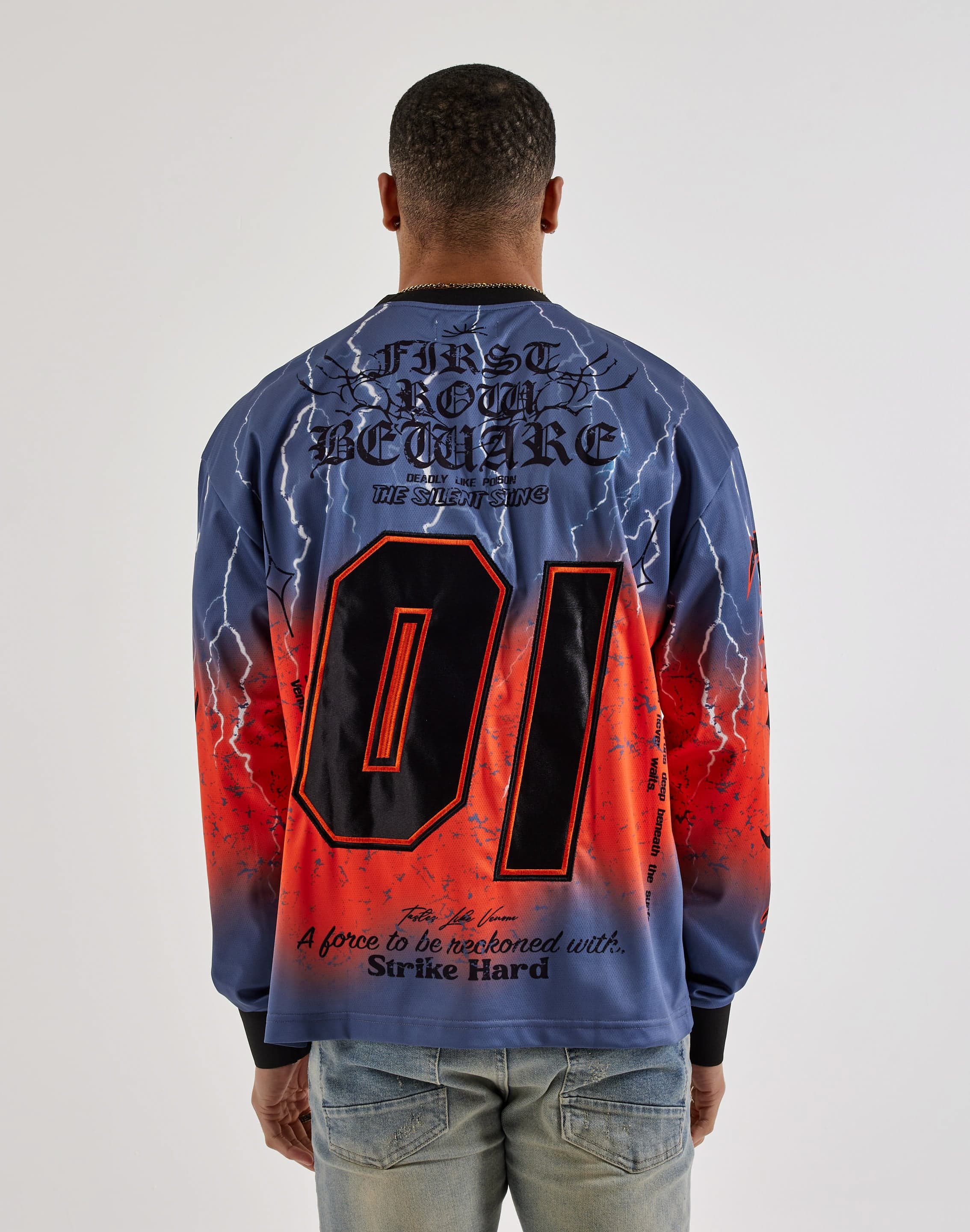 Photo of First Row Be Fierce Stadium Long-Sleeve Jersey