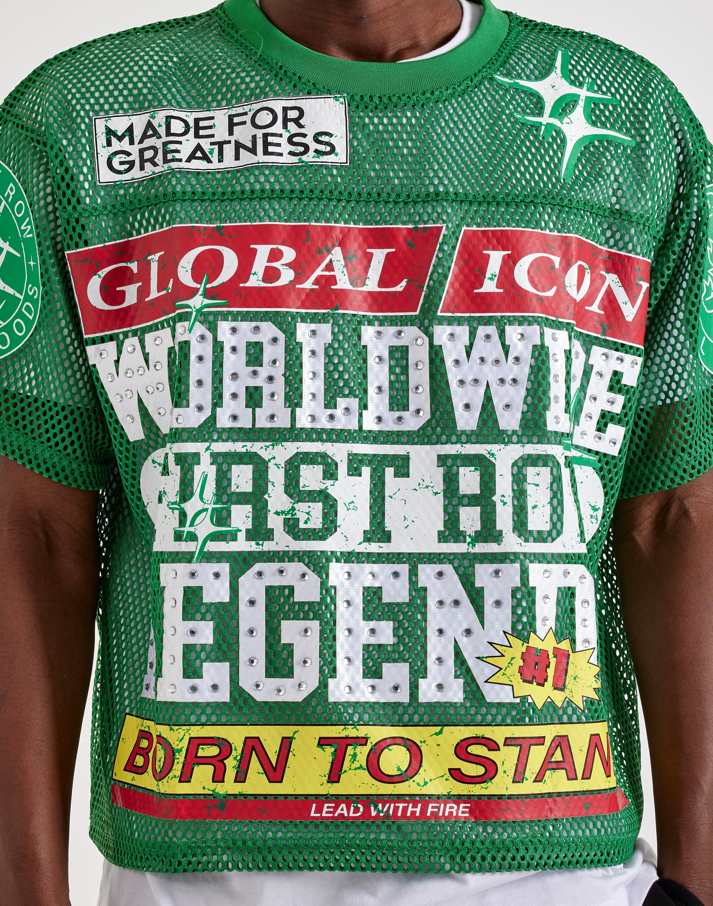 Photo of First Row Mesh Football Jersey