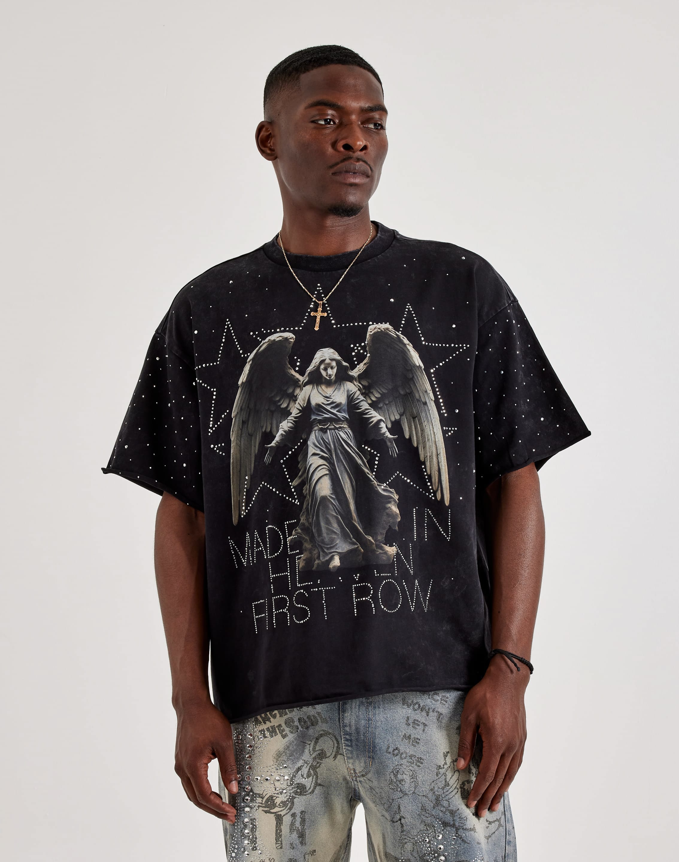 Photo of First Row Made In Heaven Rhinestone Tee