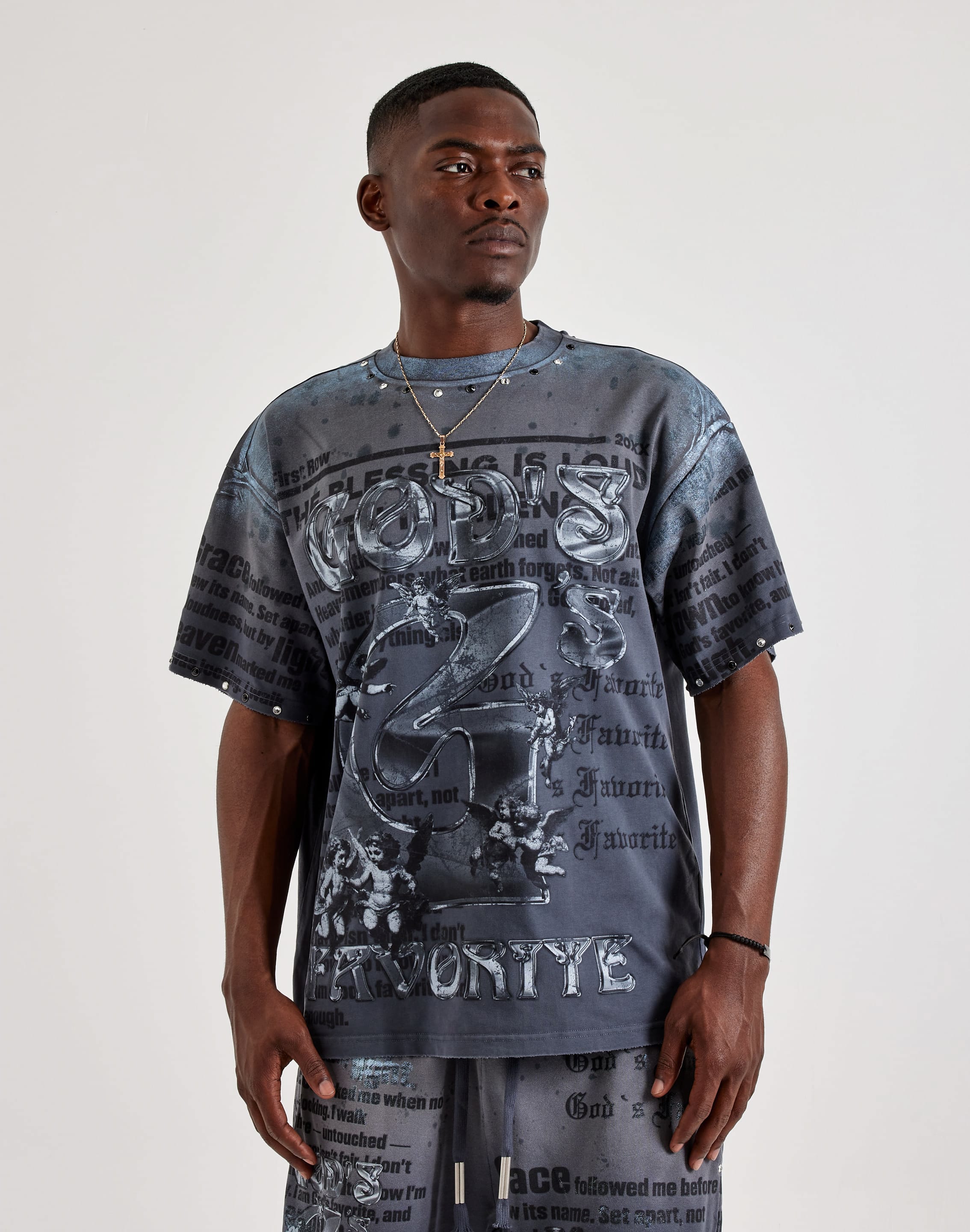 Photo of First Row The Blessing Is Loud Jewel Tee