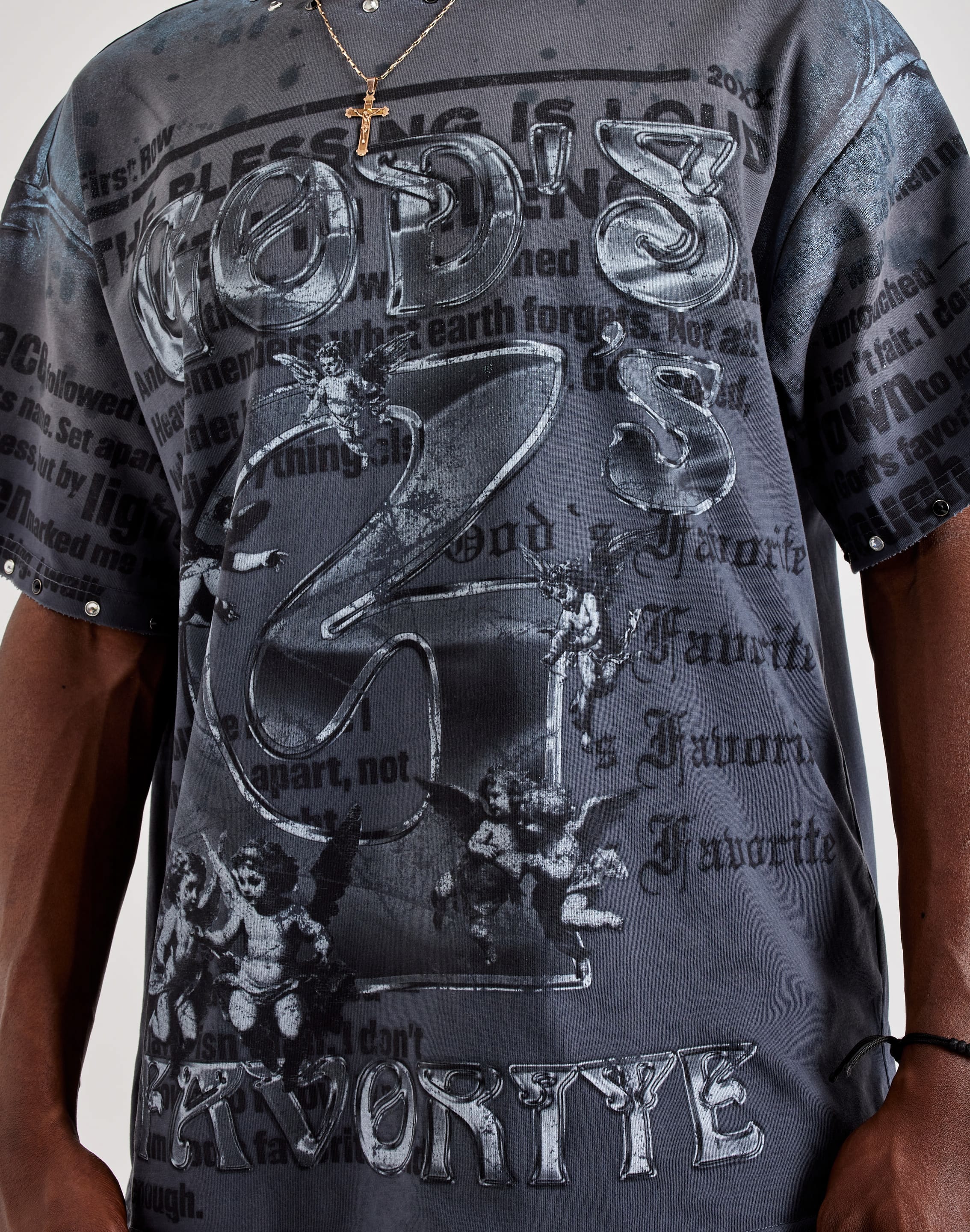 Photo of First Row The Blessing Is Loud Jewel Tee
