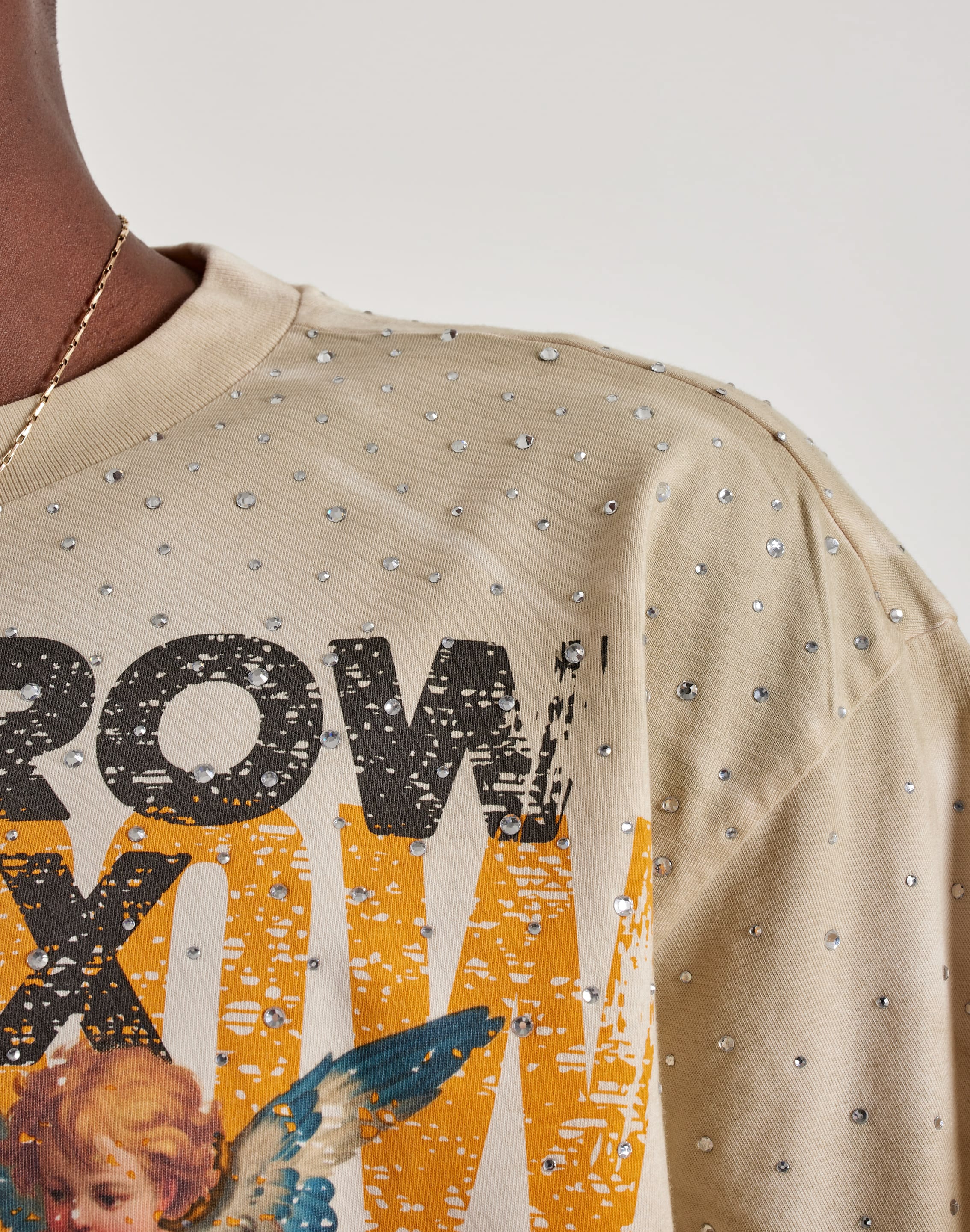 Photo of First Row God's Favorite Rhinestone Tee
