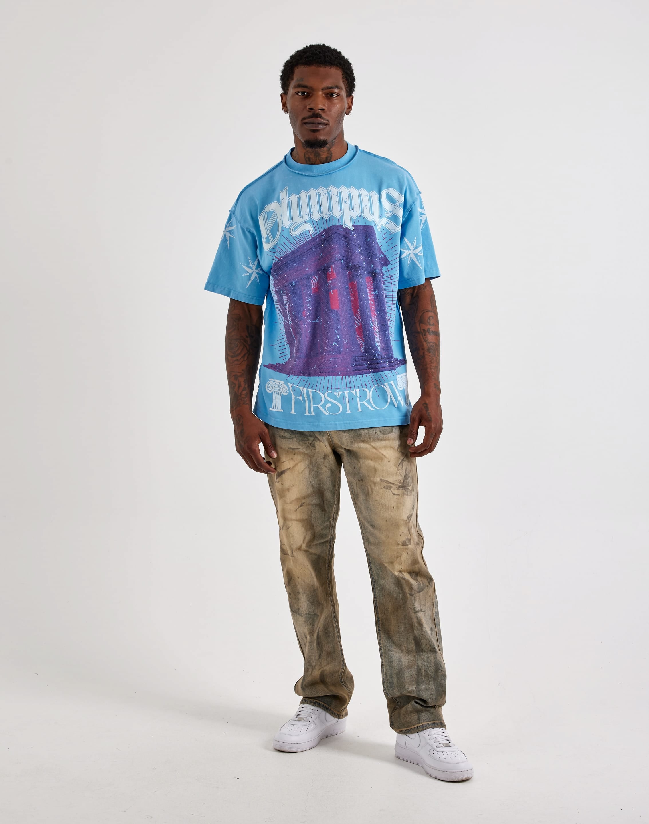 First Row Temple Crest Tee, image 4 of 4