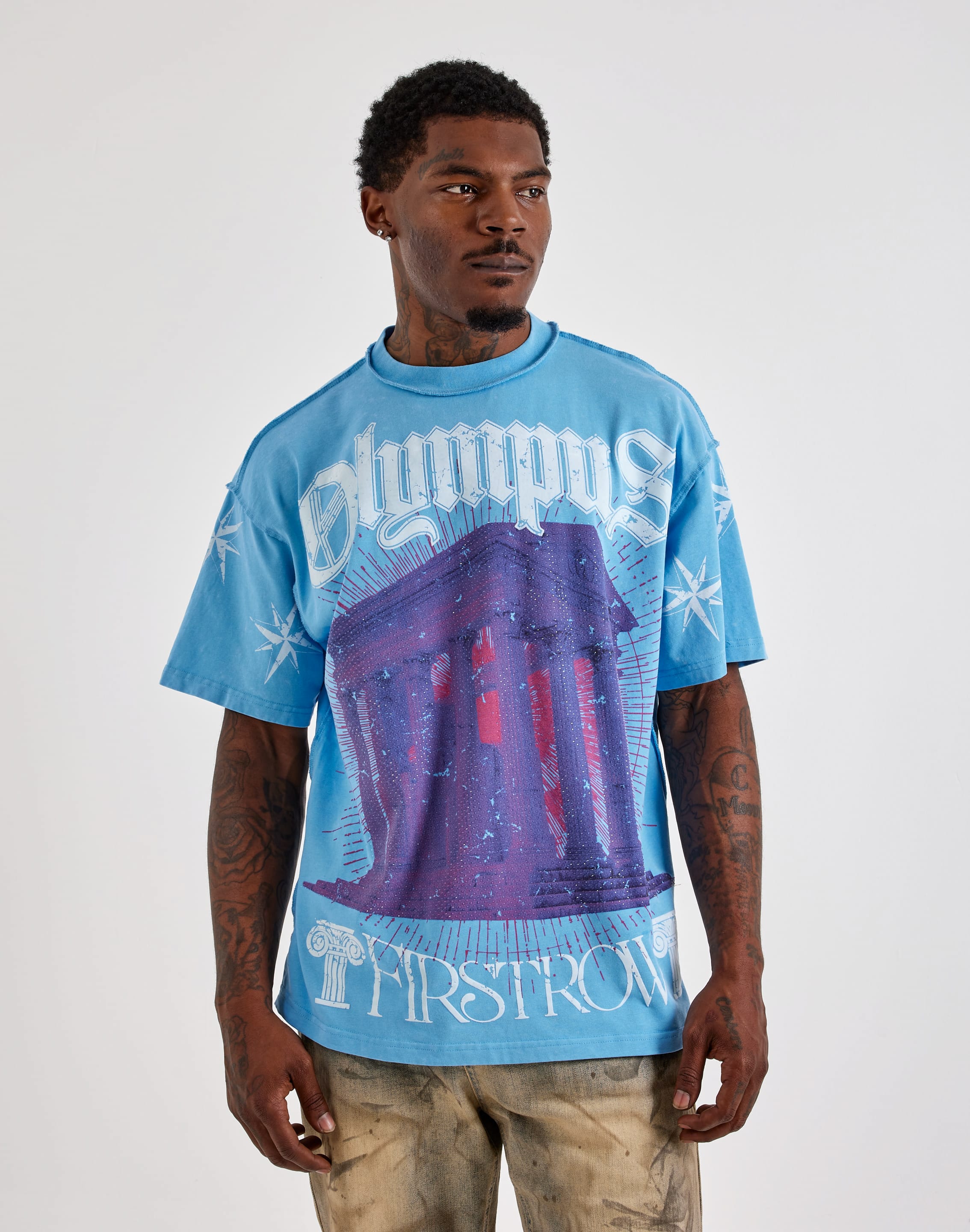 First Row Temple Crest Tee, image 1 of 4