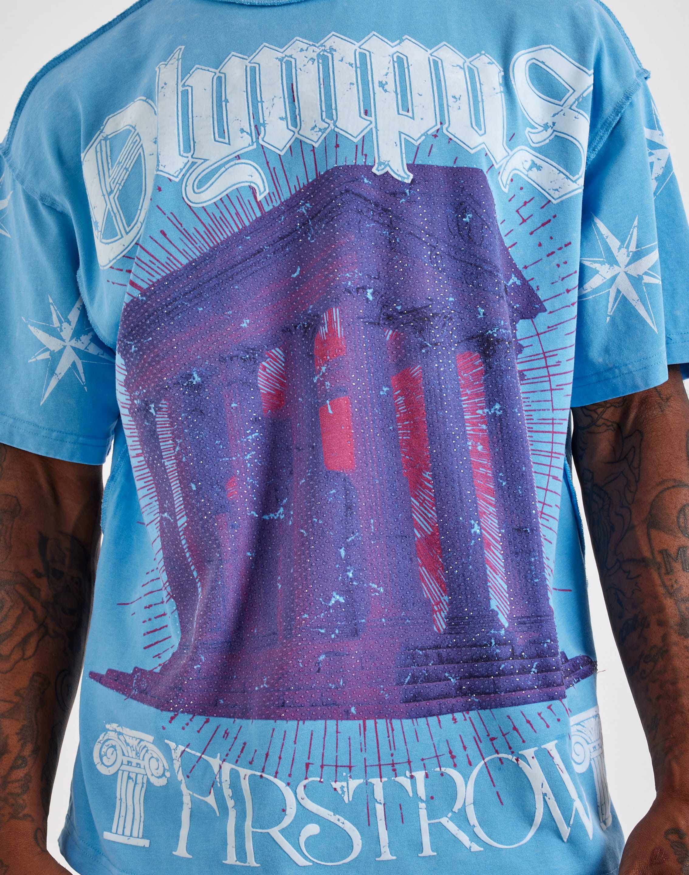 First Row Temple Crest Tee, image 3 of 4