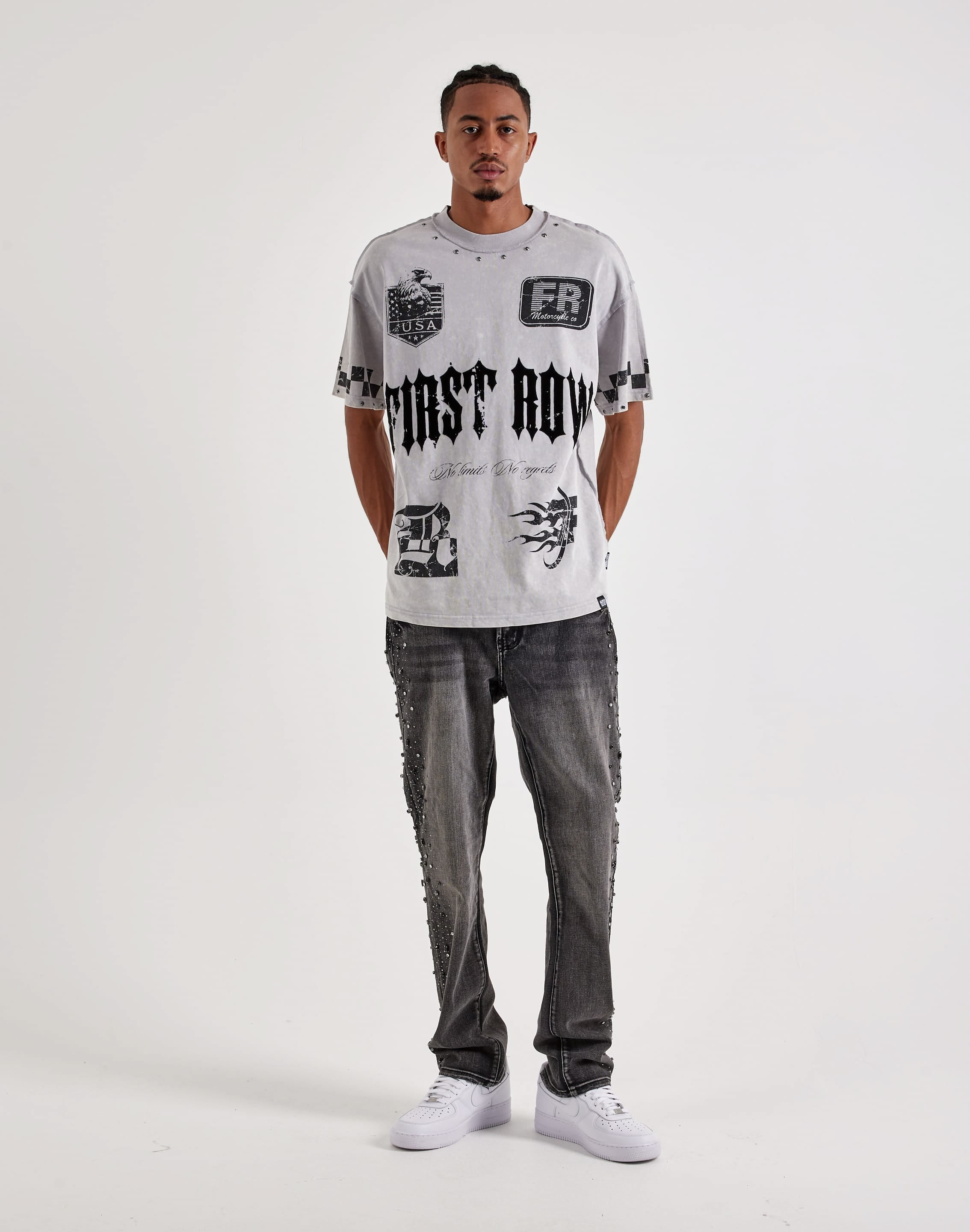 Photo of First Row Live Free Flocking Tee