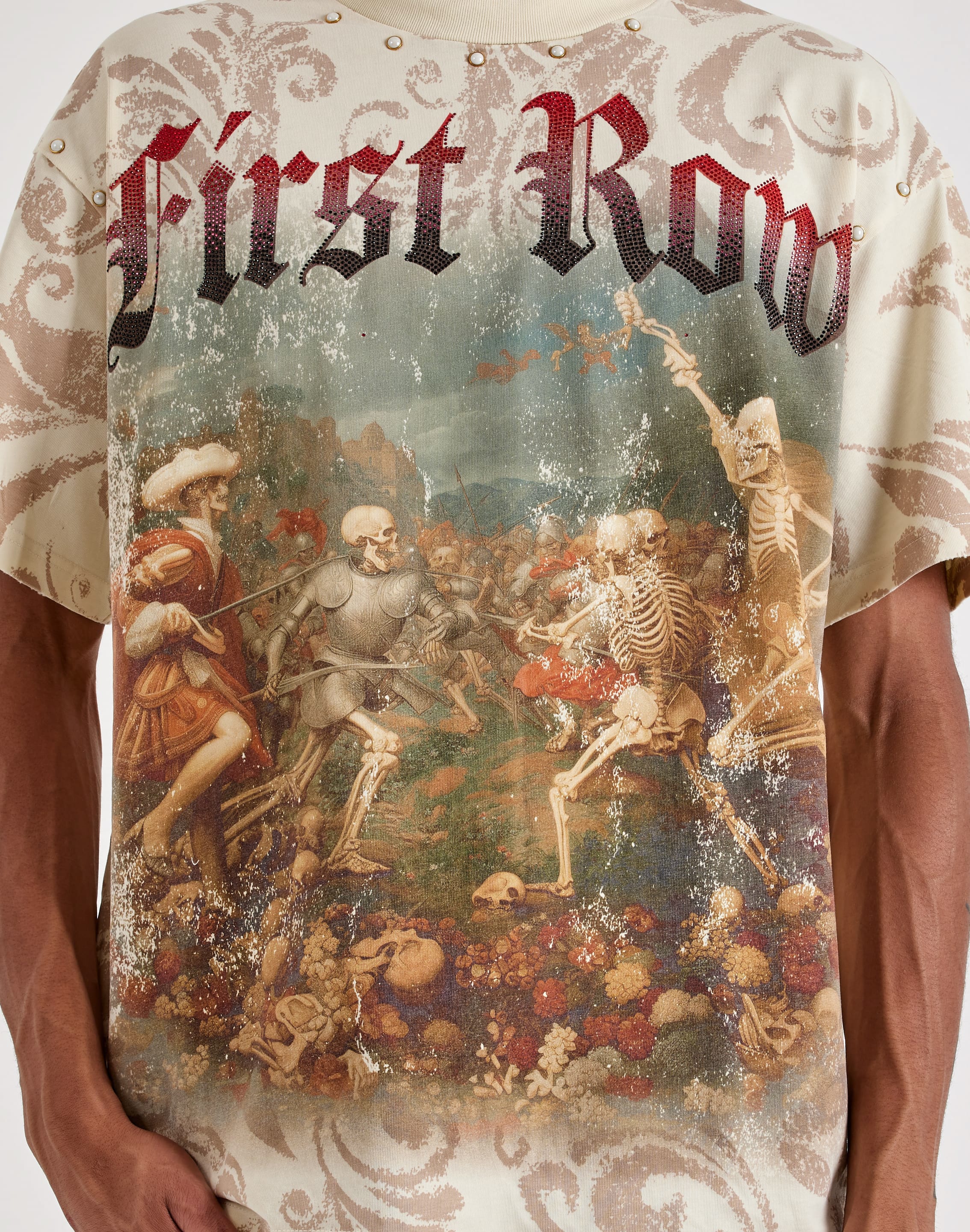 Photo of First Row Die Hard Rhinestone Tee
