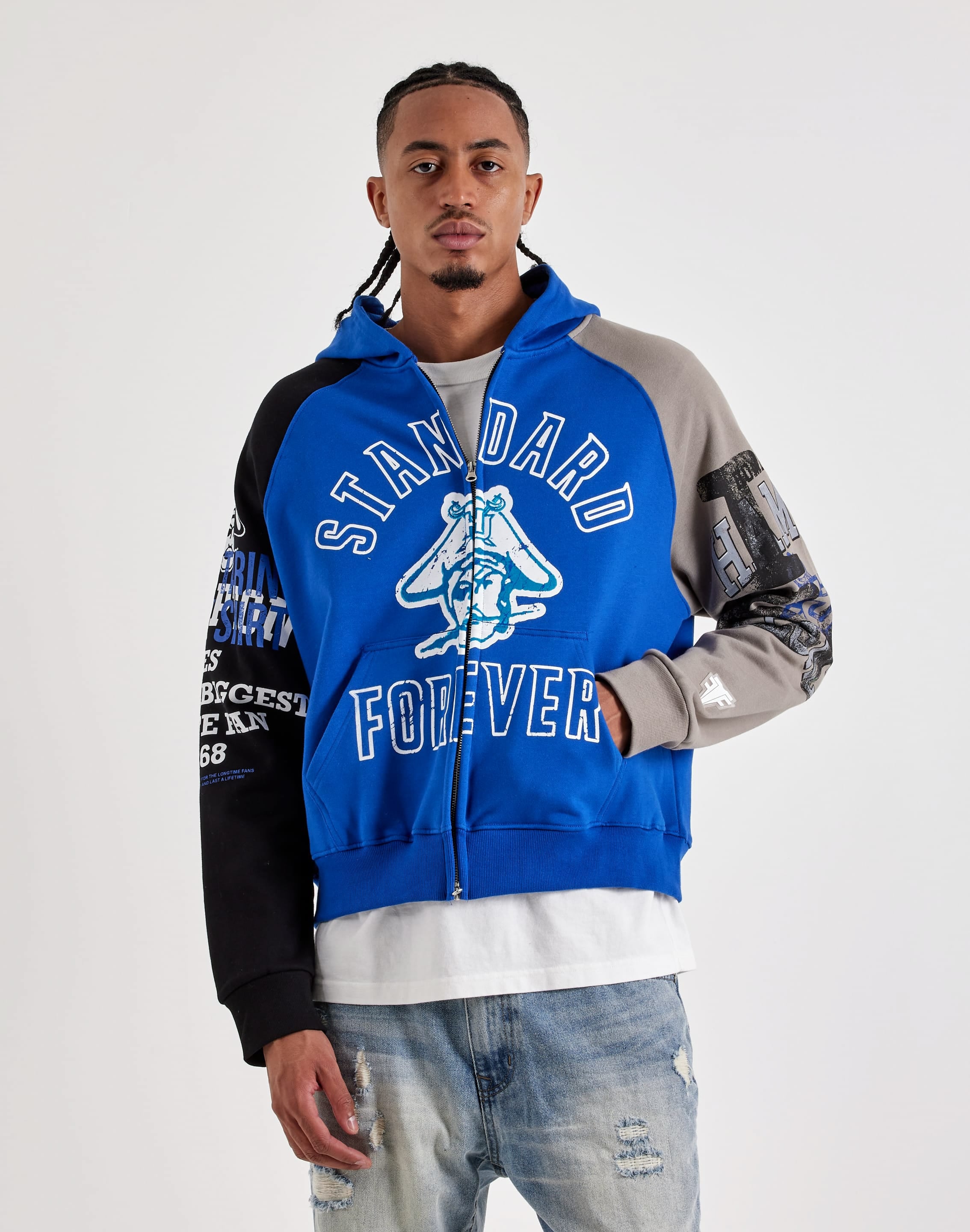 Photo of For The Fan Hampton University Full-Zip Fleece Hoodie