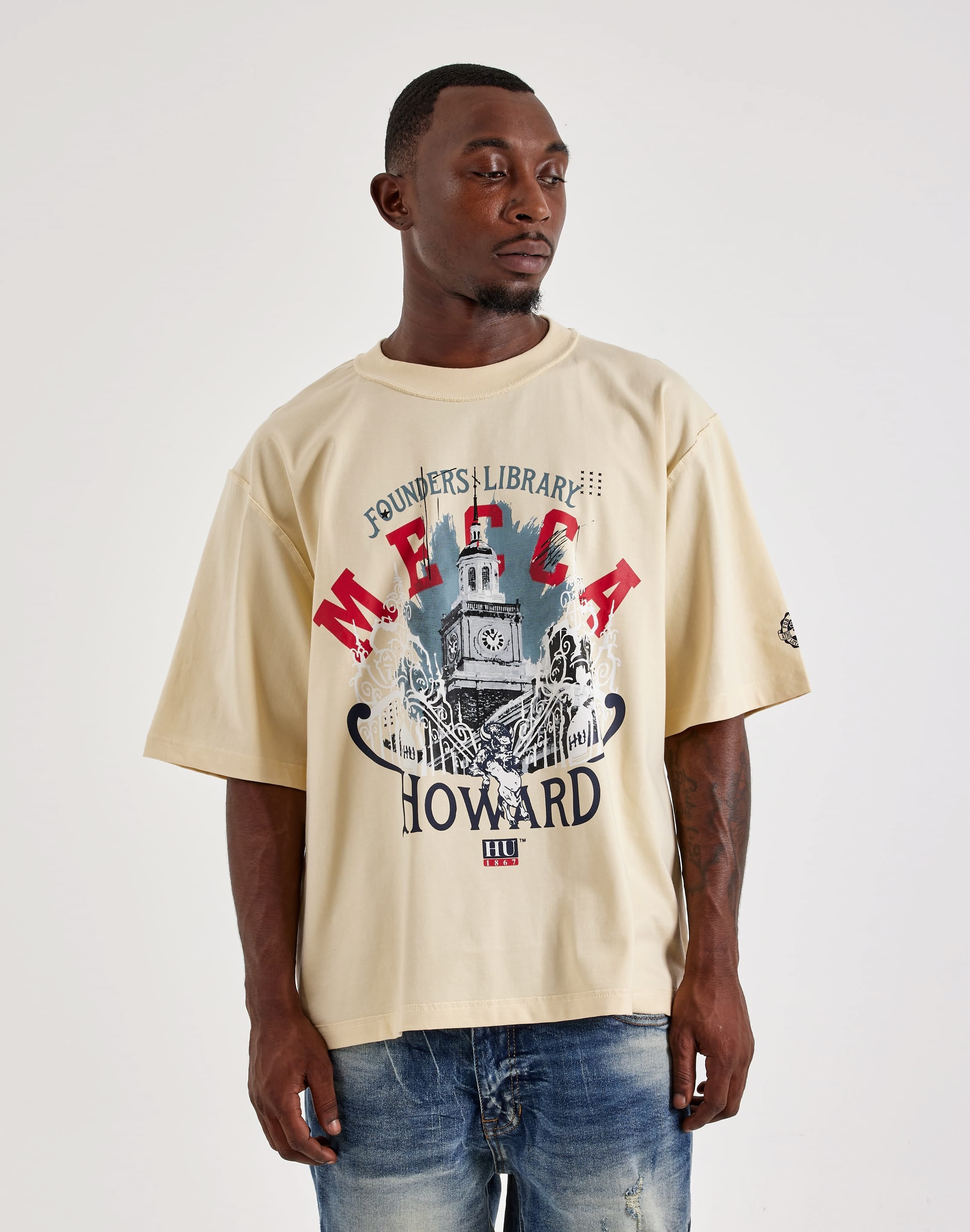 For The Fan Howard University Legacy Tee, image 1 of 4