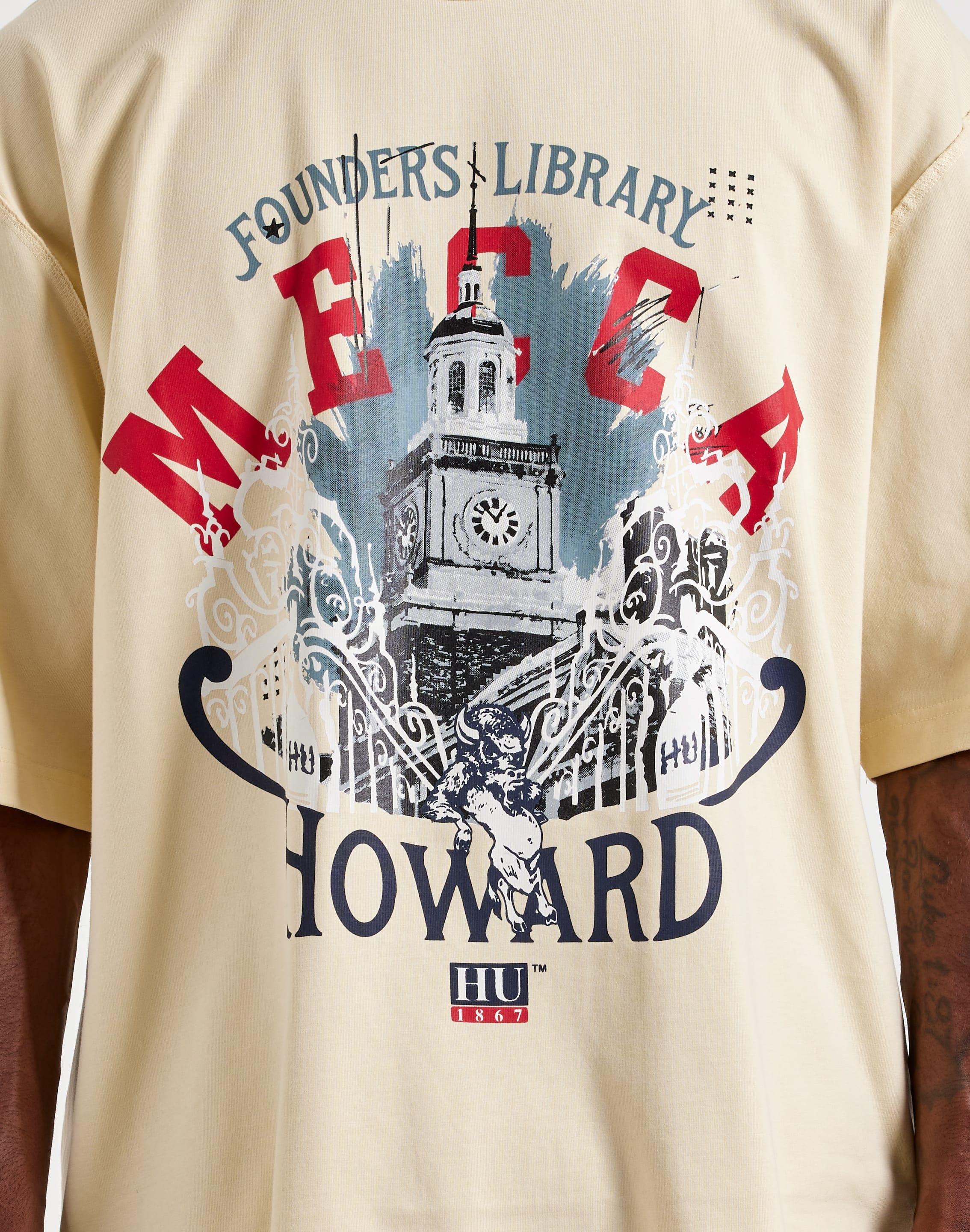 For The Fan Howard University Legacy Tee, image 2 of 4