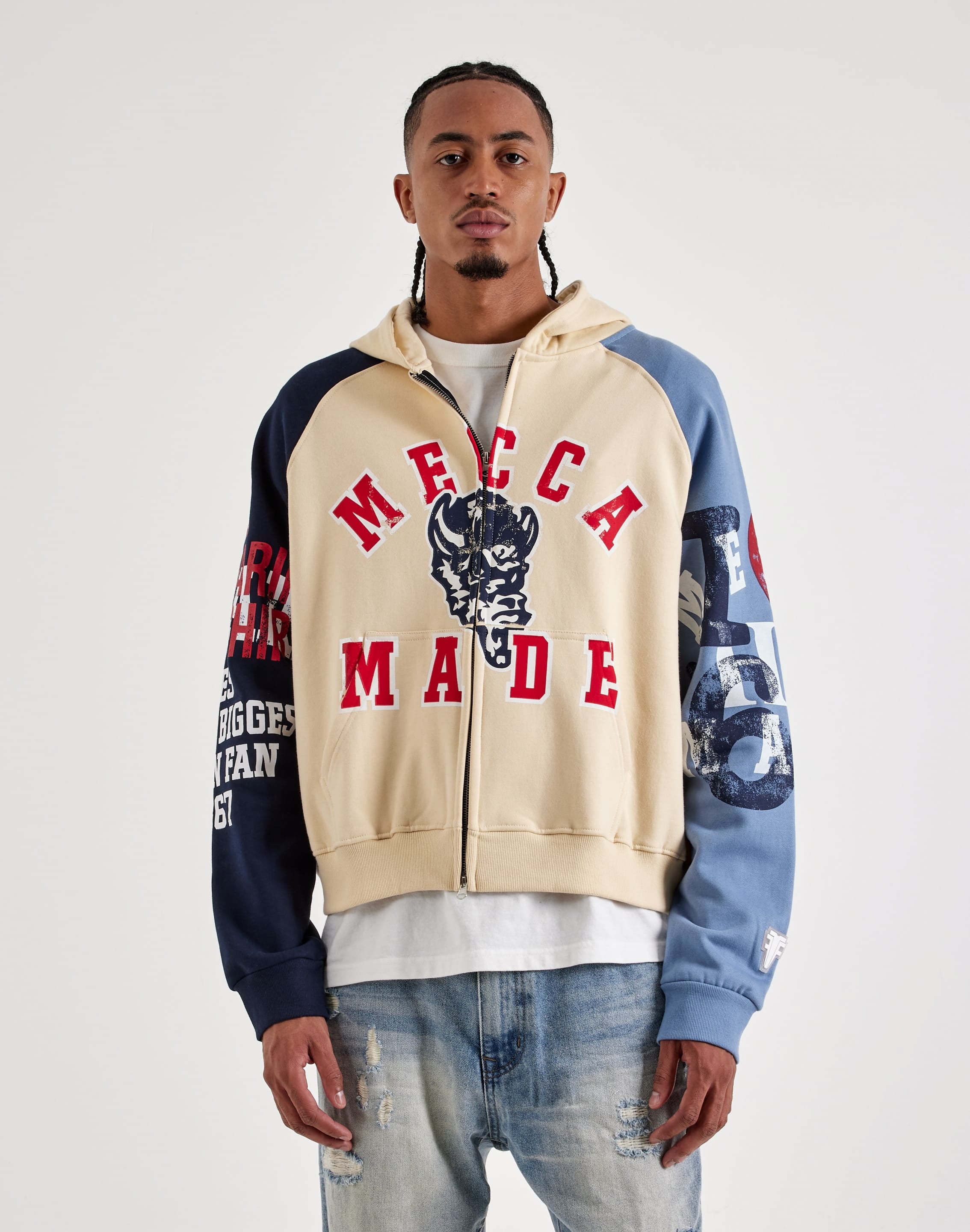 Photo of For The Fan Howard University Full-Zip Fleece Hoodie