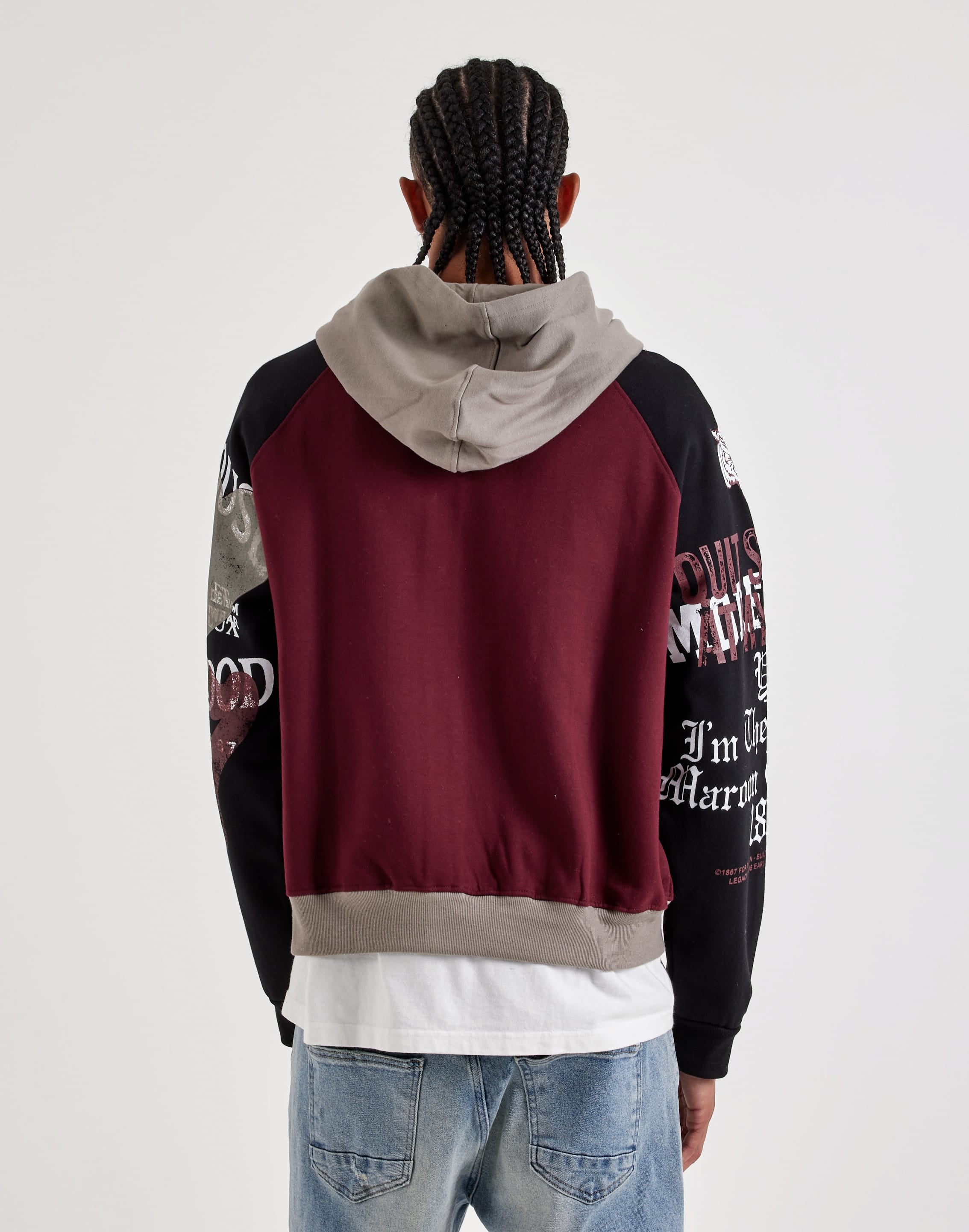 Photo of For The Fan Morehouse College Full-Zip Fleece Hoodie