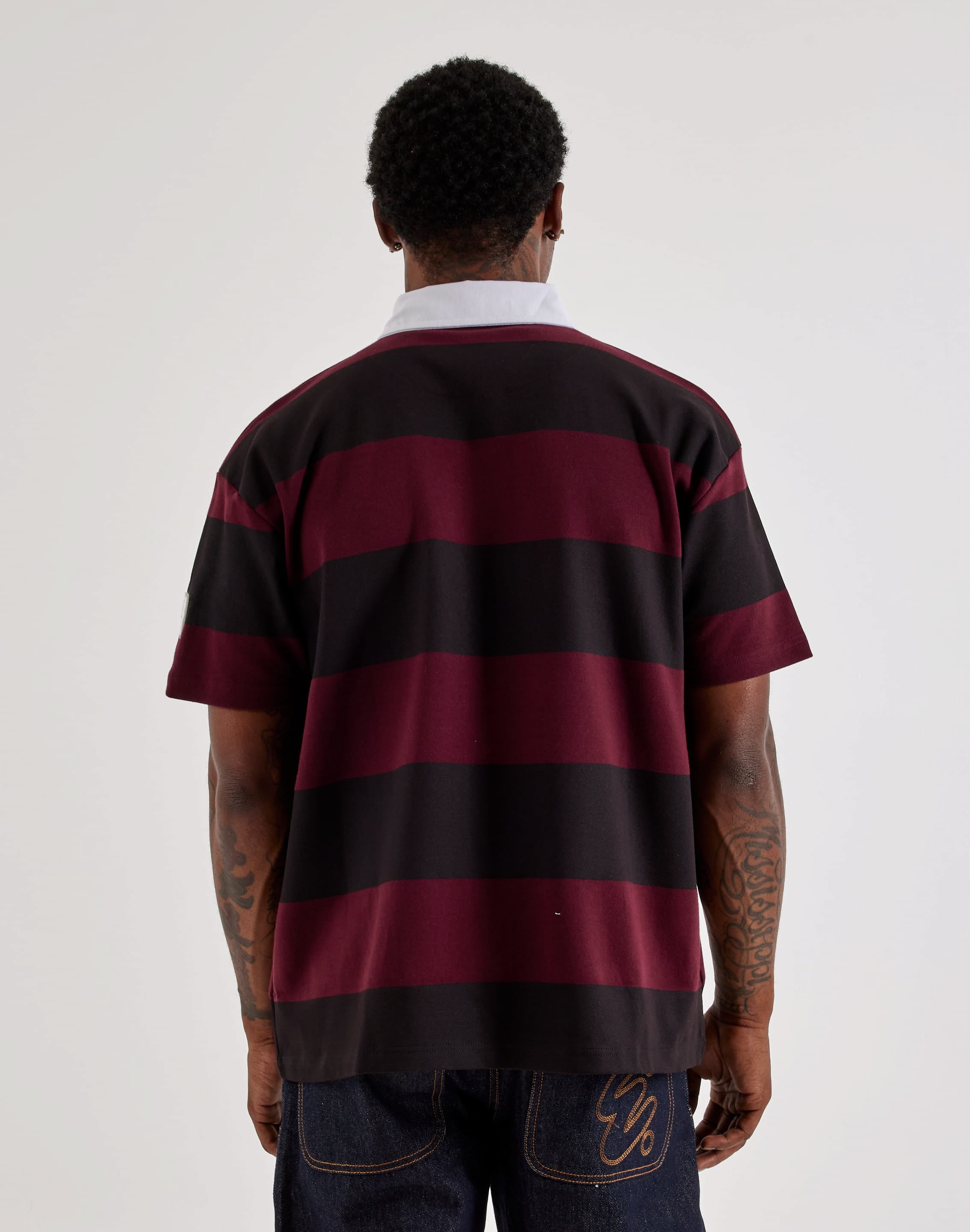 For The Fan Morehouse College Earned Stripes Rugby Shirt, image 3 of 4