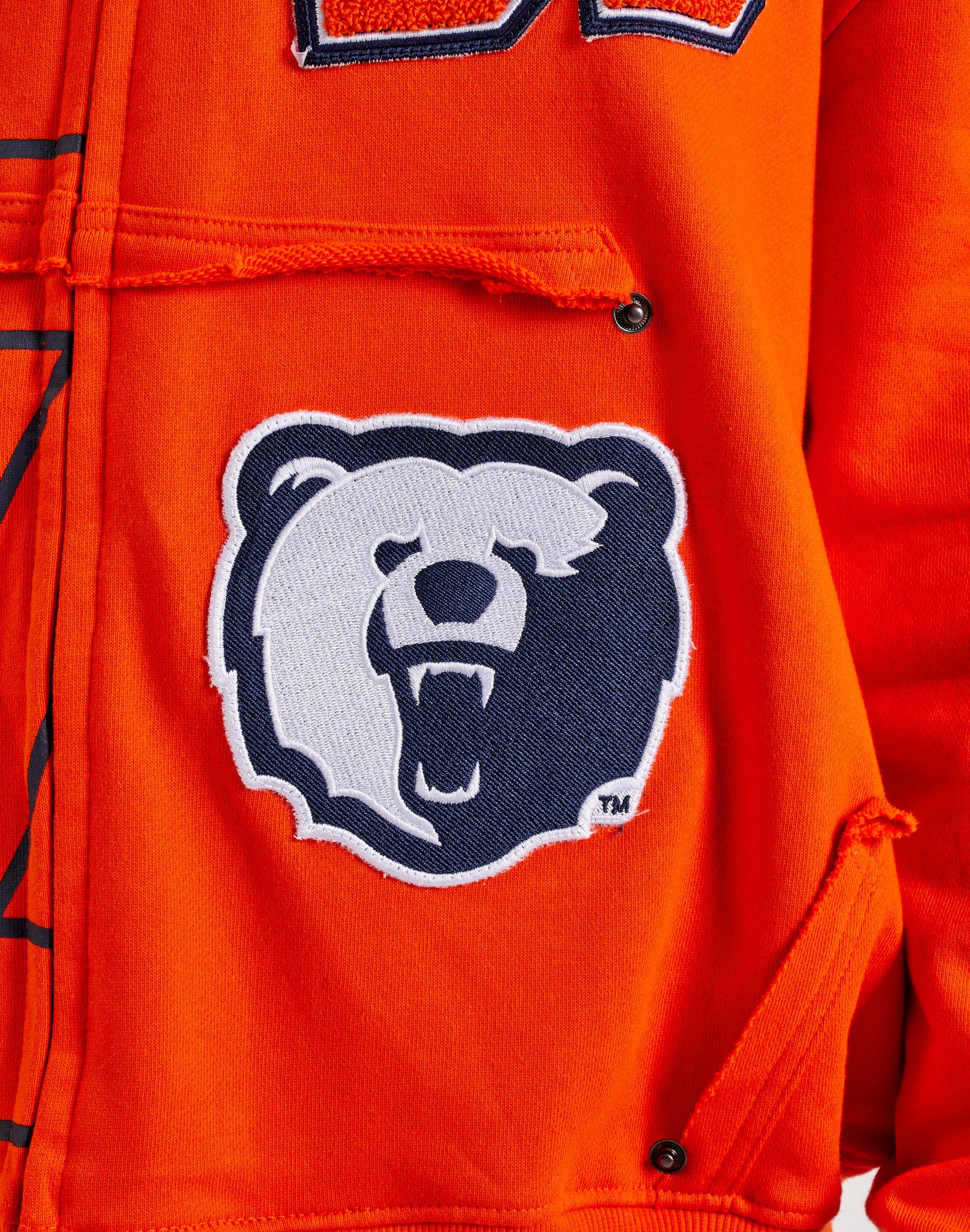 For The Fan Morgan State University Bears Honor Full-Zip Fleece Hoodie