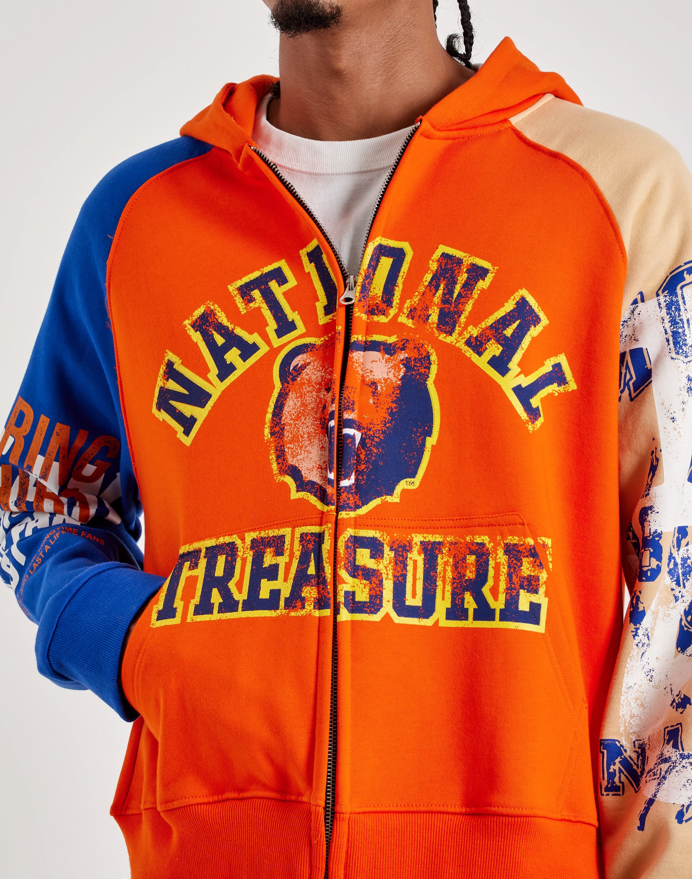 Photo of For The Fan Morgan State University Full-Zip Fleece Hoodie