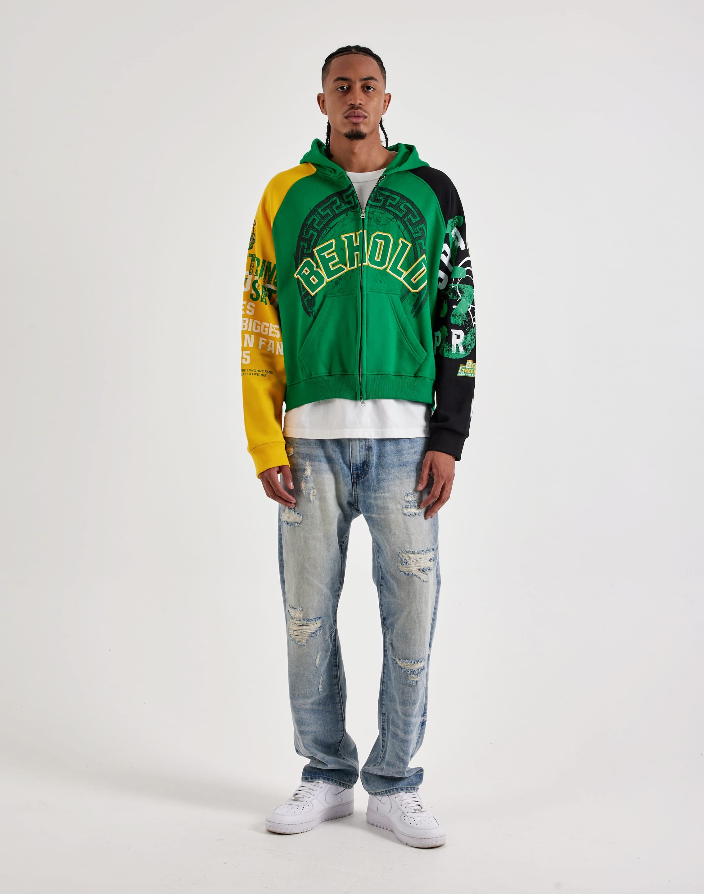 Photo of For The Fan Norfolk State University Full-Zip Fleece Hoodie