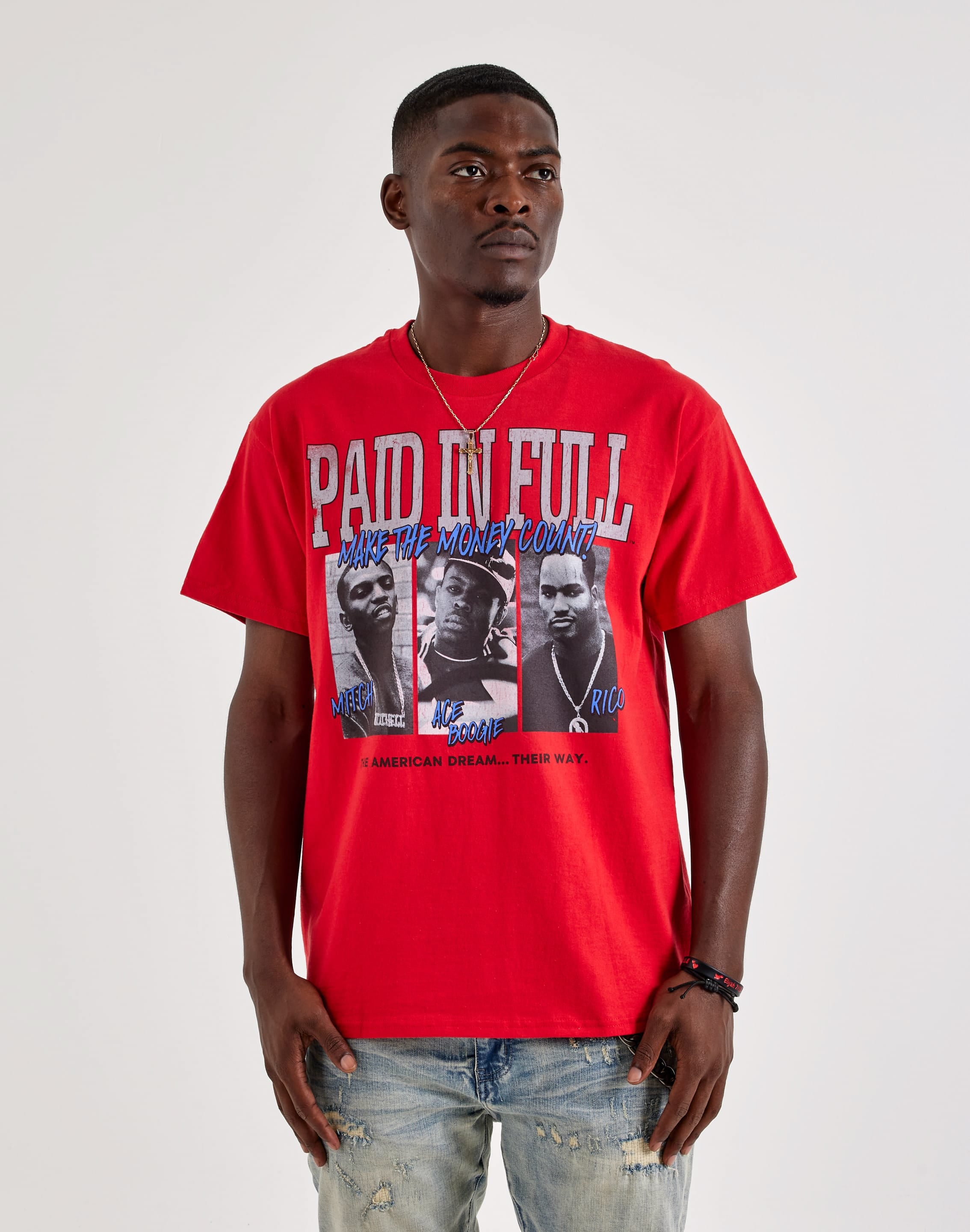 Photo of Goodie Two Sleeves Paid In Full Make The Money Count Tee