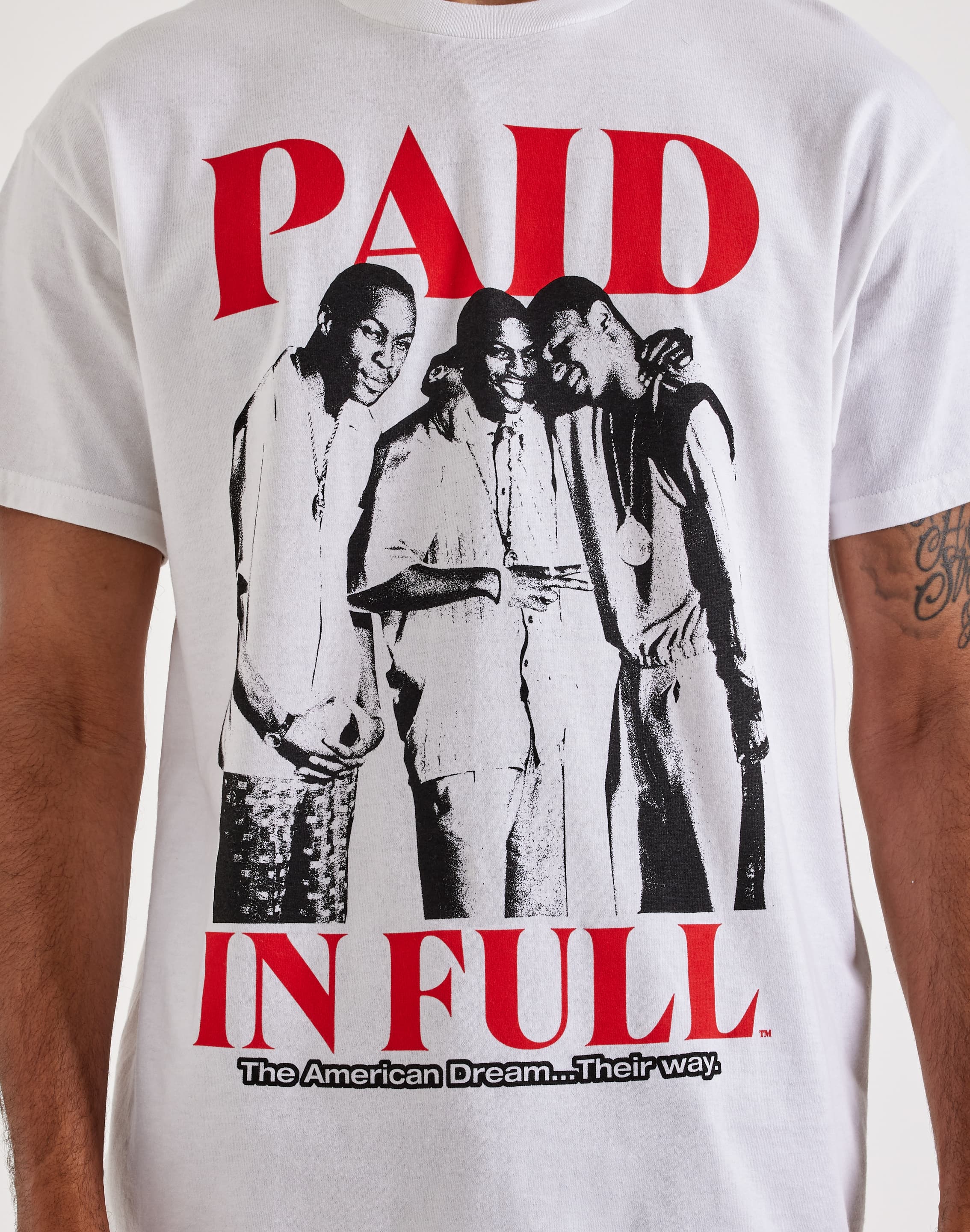 Photo of GOODIE TWO SLEEVES LLC Paid in Full Graphic T-Shirt