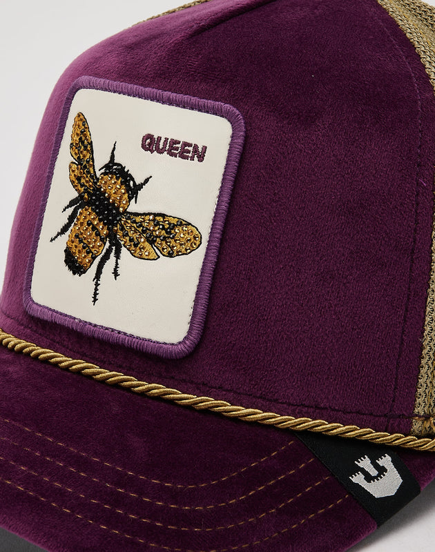 Gorra trucker rosa abeja The Queen Bee The Farm de Goorin Bros Gorra trucker rosa abeja The Queen Bee The Farm de Goorin Bros