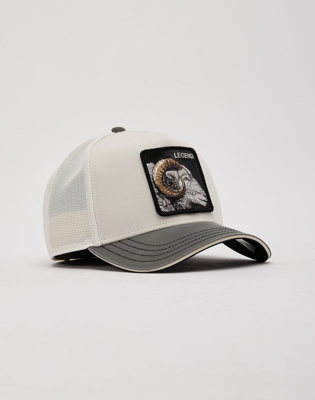 Goorin Bros TRUCKER ONYX LEGEND - Pet - black/zwart Goorin Bros TRUCKER ONYX LEGEND - Pet - black/zwart