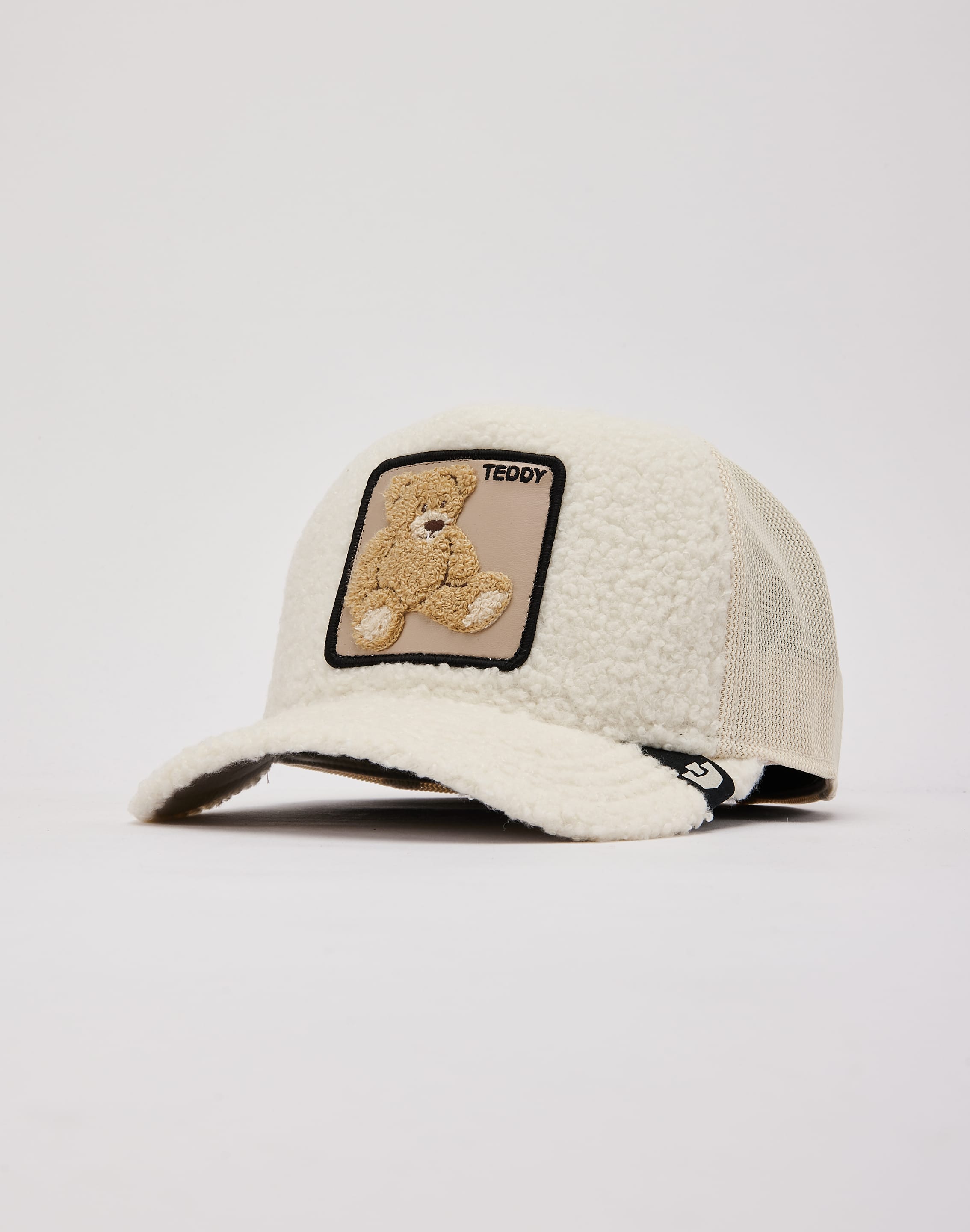 Goorin Bros Double Stuffed Teddy Trucker Hat, image 1 of 6
