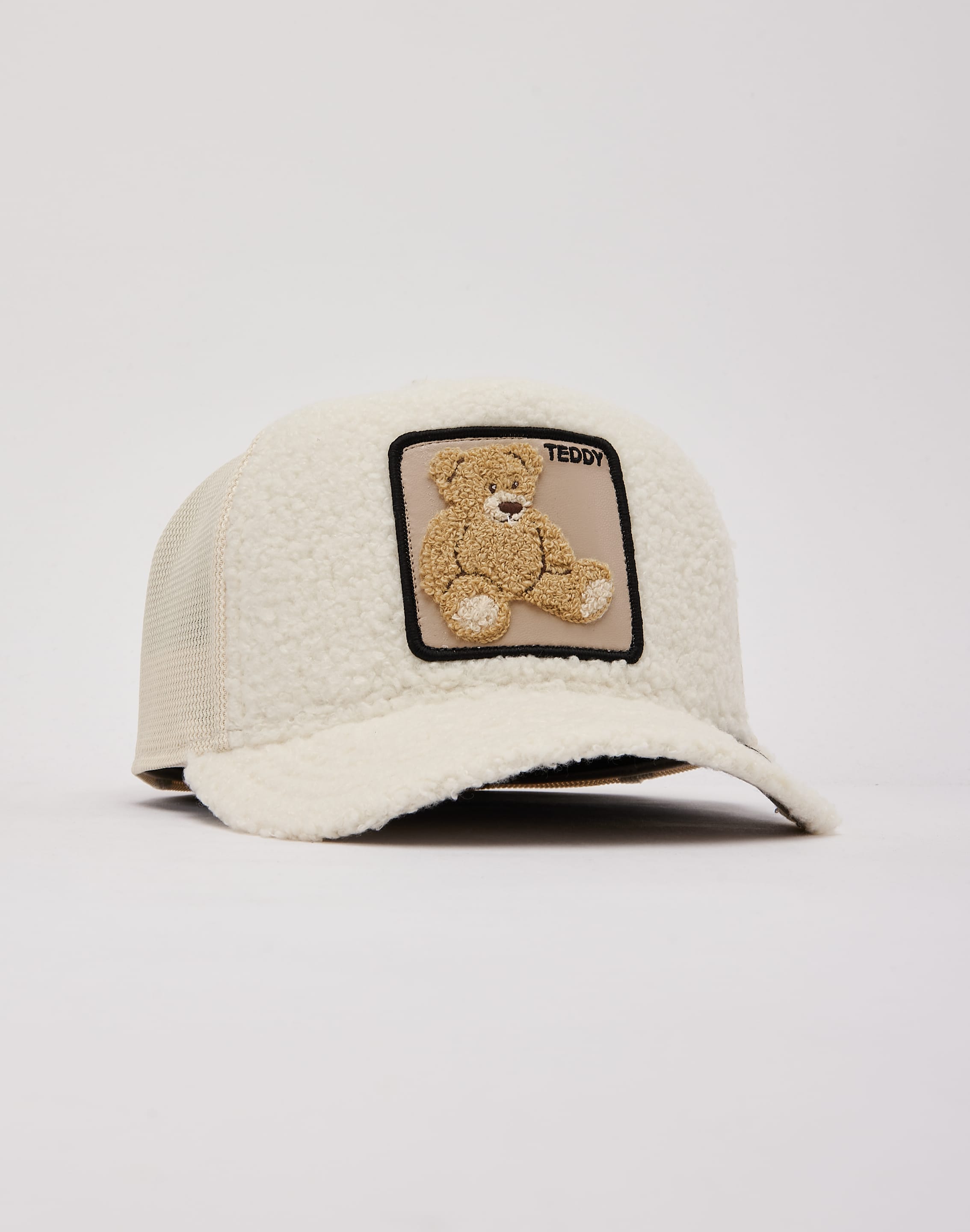 Goorin Bros Double Stuffed Teddy Trucker Hat, image 3 of 6