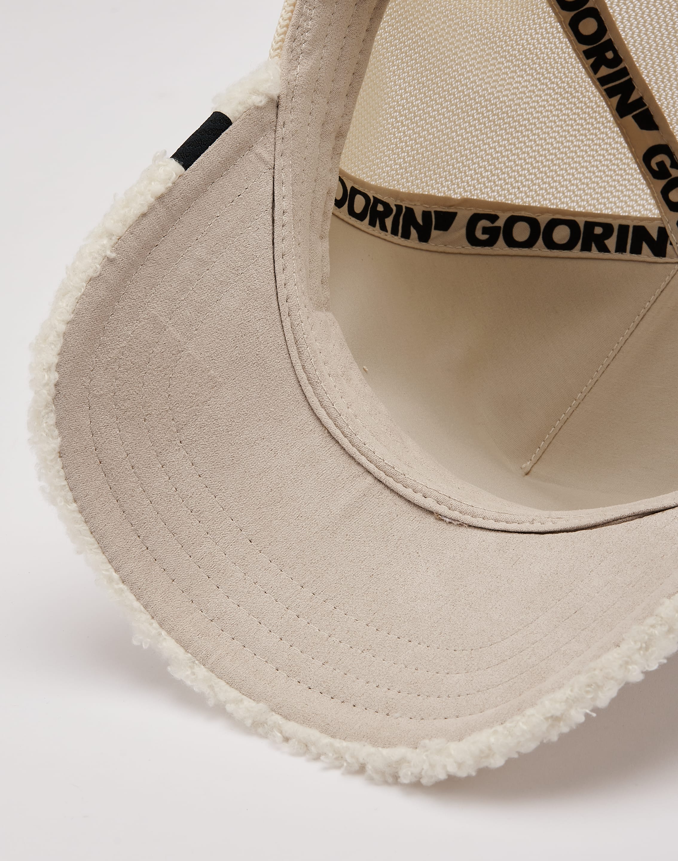 Goorin Bros Double Stuffed Teddy Trucker Hat, image 6 of 6