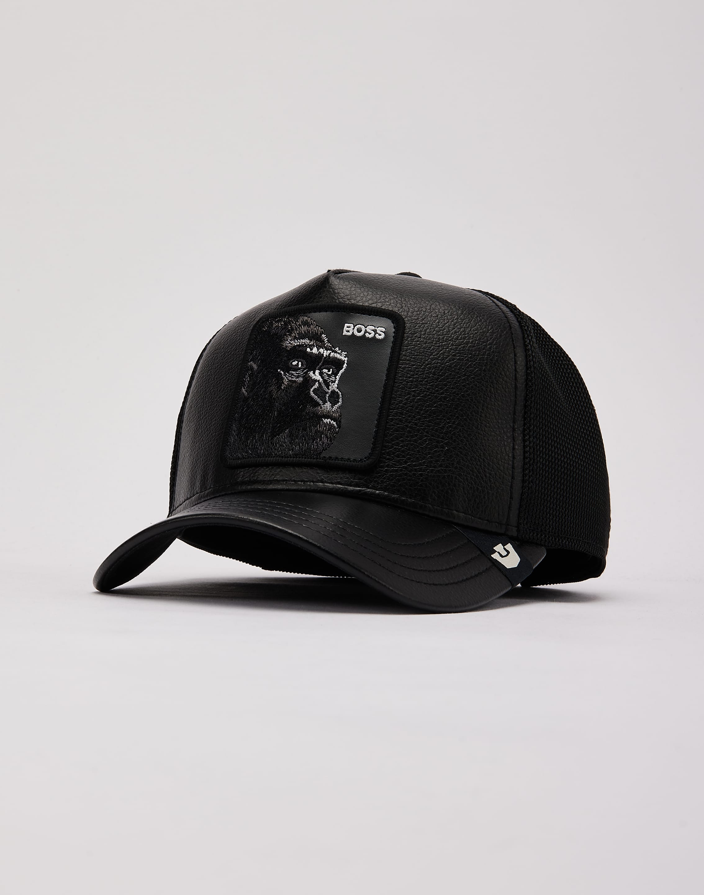 Goorin Bros Faux Leather Boss Trucker Hat, image 1 of 6