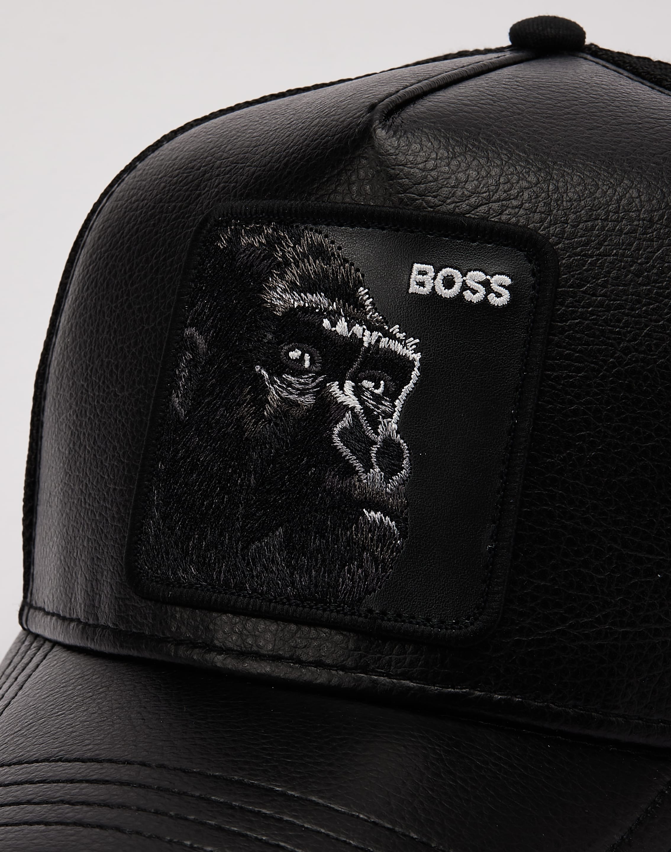 Goorin Bros Faux Leather Boss Trucker Hat, image 4 of 6