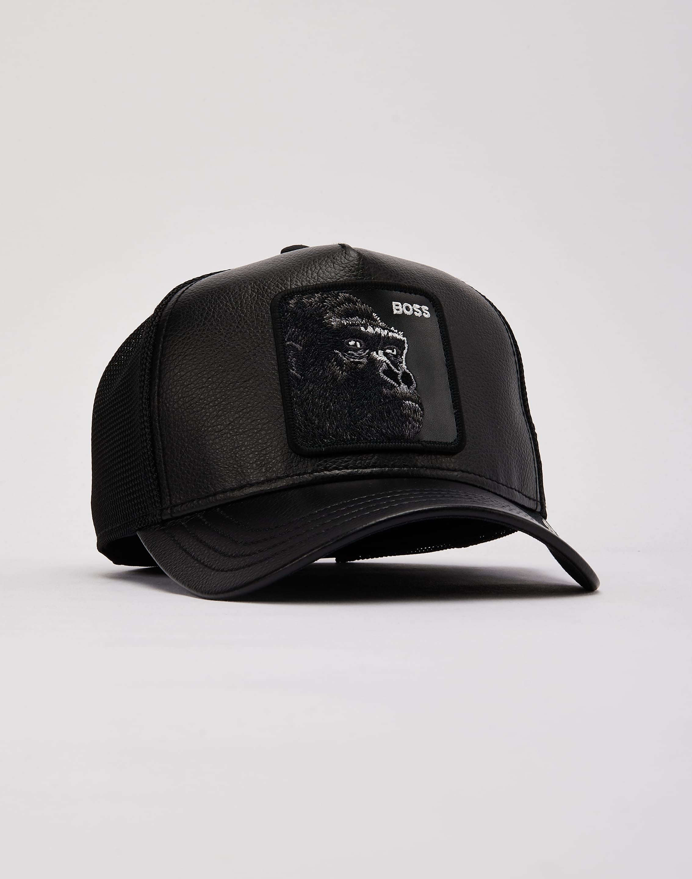 Goorin Bros Faux Leather Boss Trucker Hat, image 3 of 6