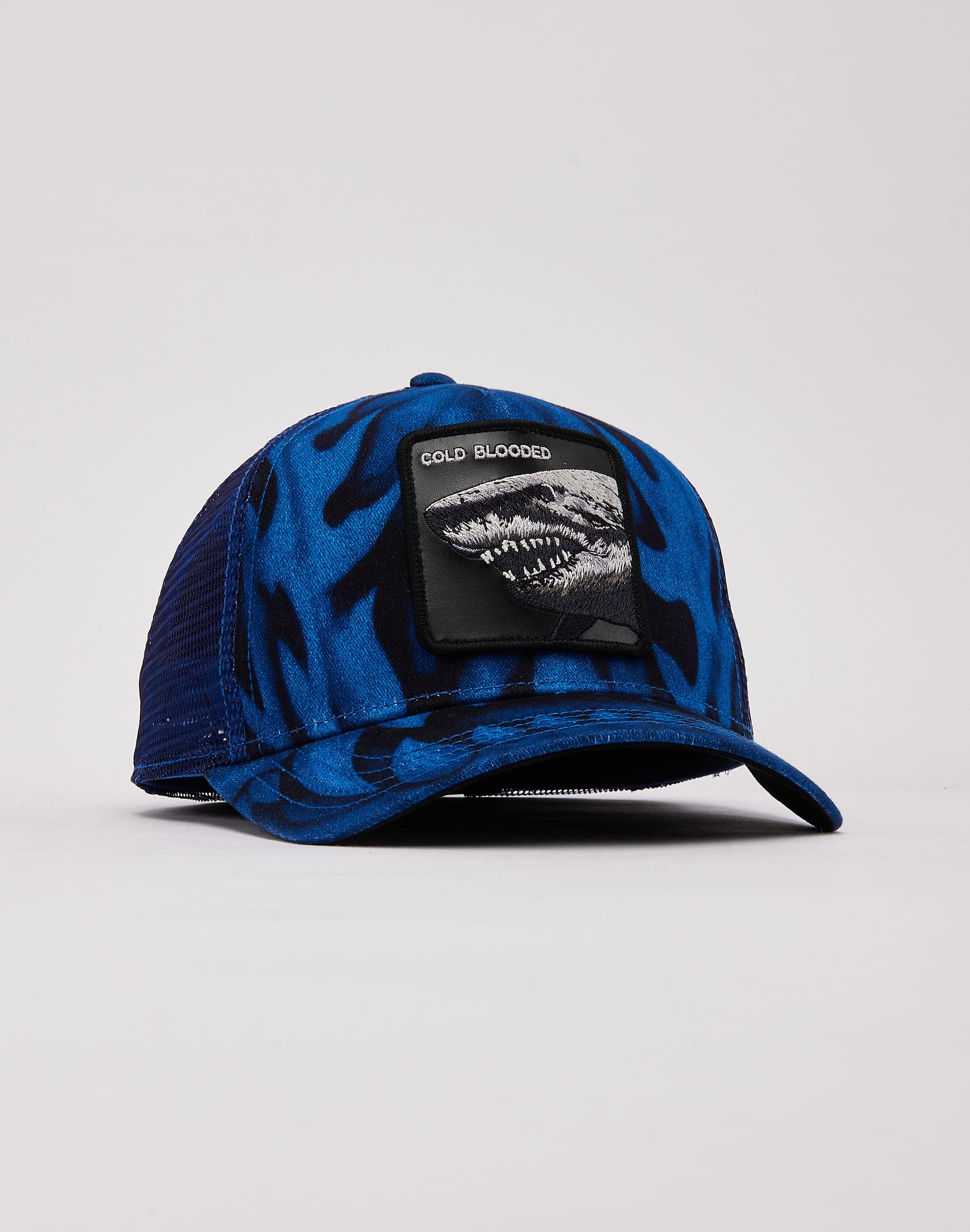 Goorin Bros Crazy Flames Shark Trucker Hat, image 3 of 6