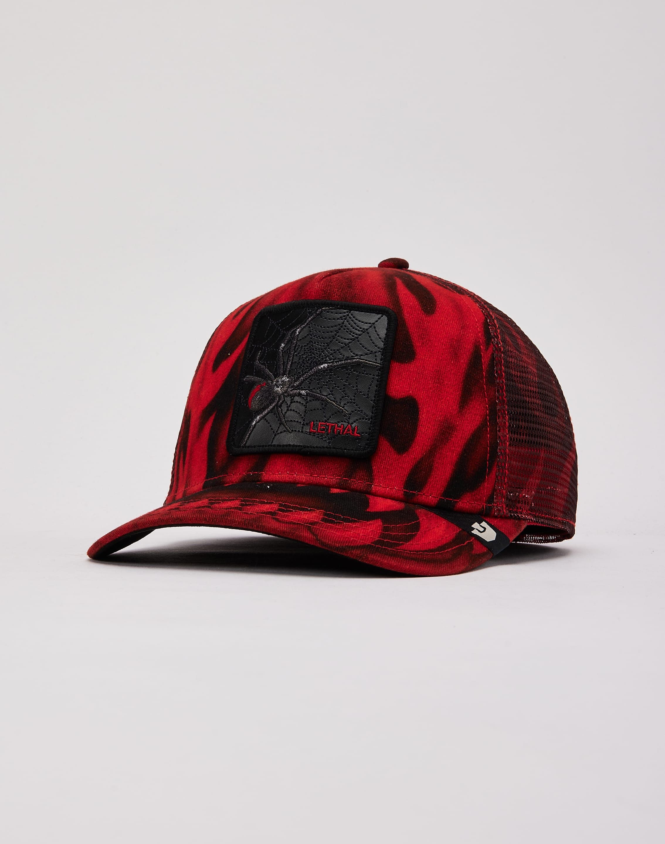 Goorin Bros Crazy Flames Spider Trucker Hat, image 1 of 6
