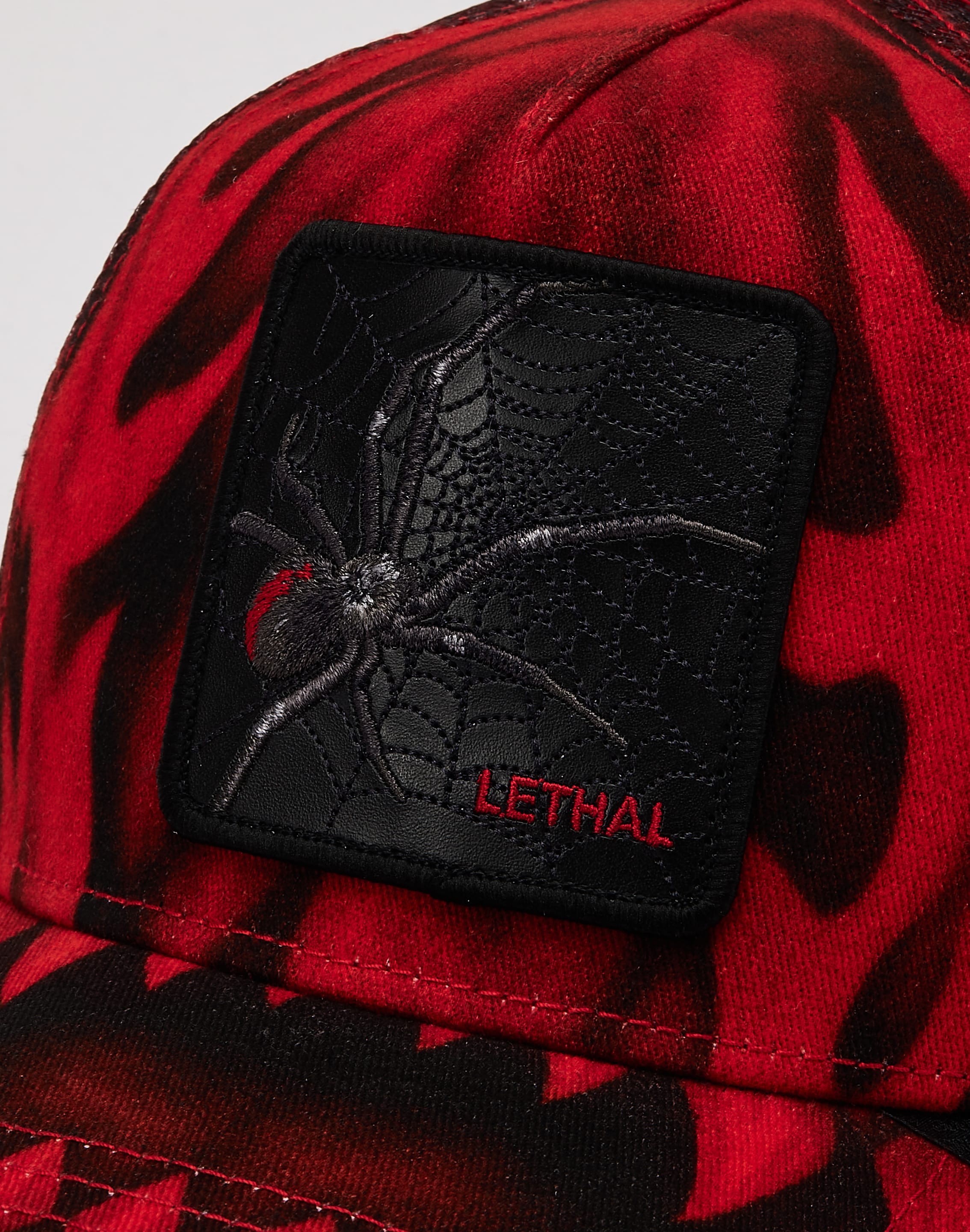Goorin Bros Crazy Flames Spider Trucker Hat, image 4 of 6