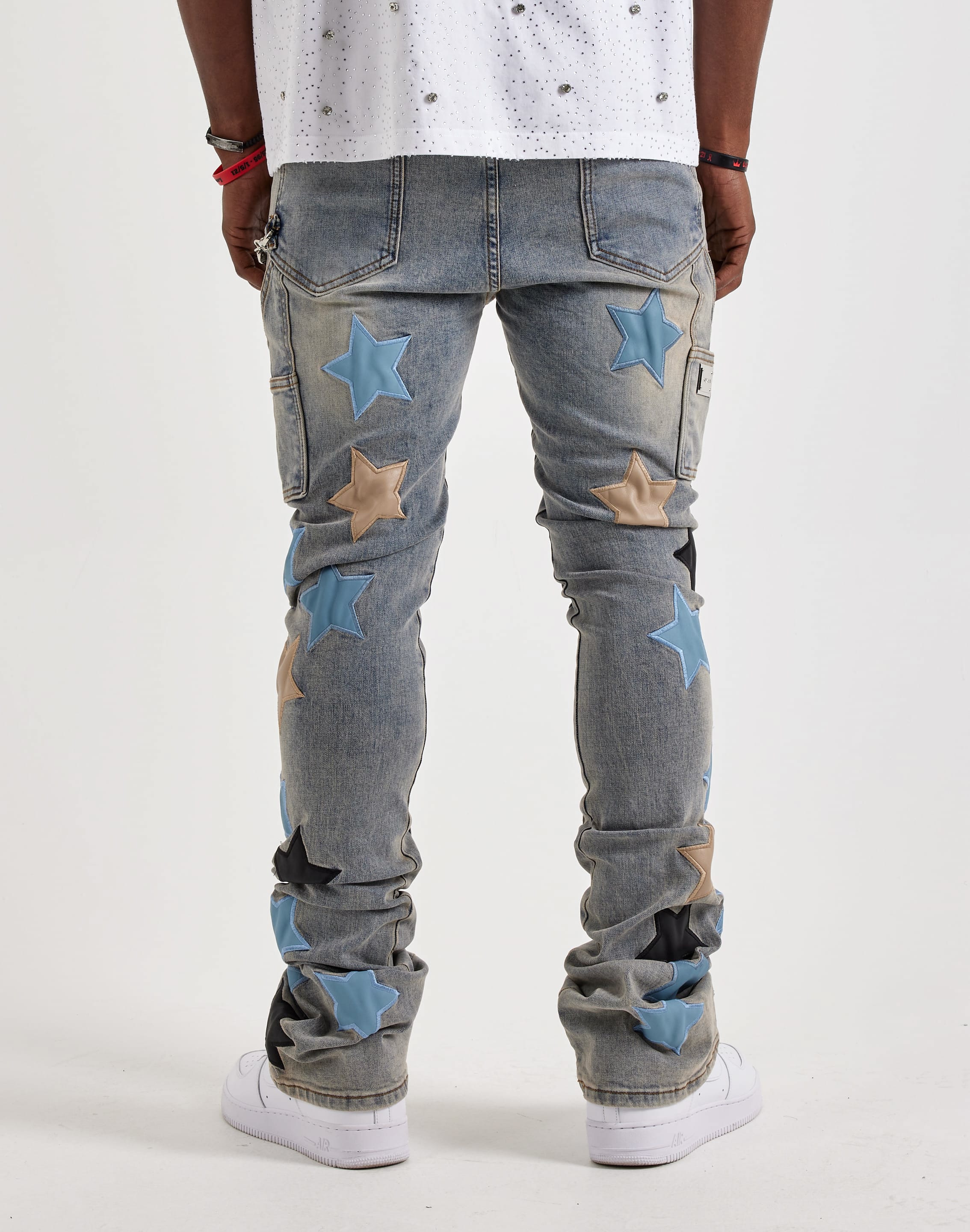 シ*タ様 希少supplier whover star jeans guapi Guapi Stacked Star Denim Jeans – DTLR