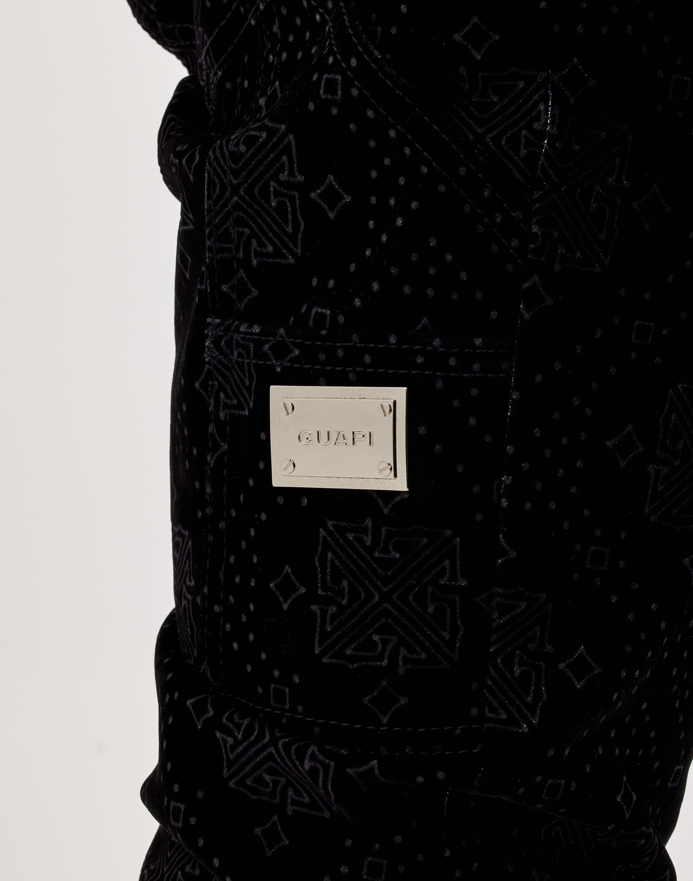 Guapi Velour Stacked Monogram Jeans – DTLR