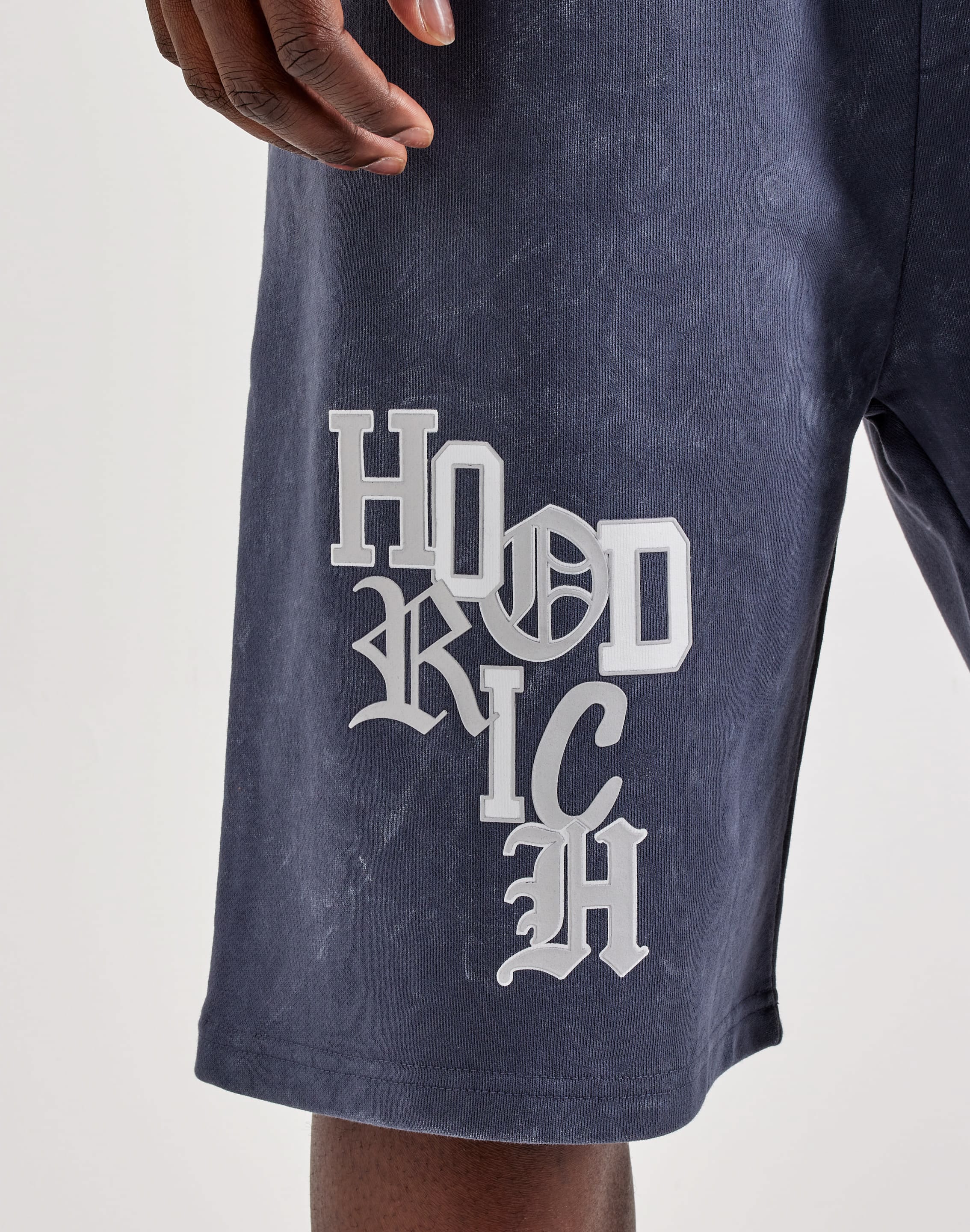 Photo of Hoodrich Oversized Washed Fleece Shorts