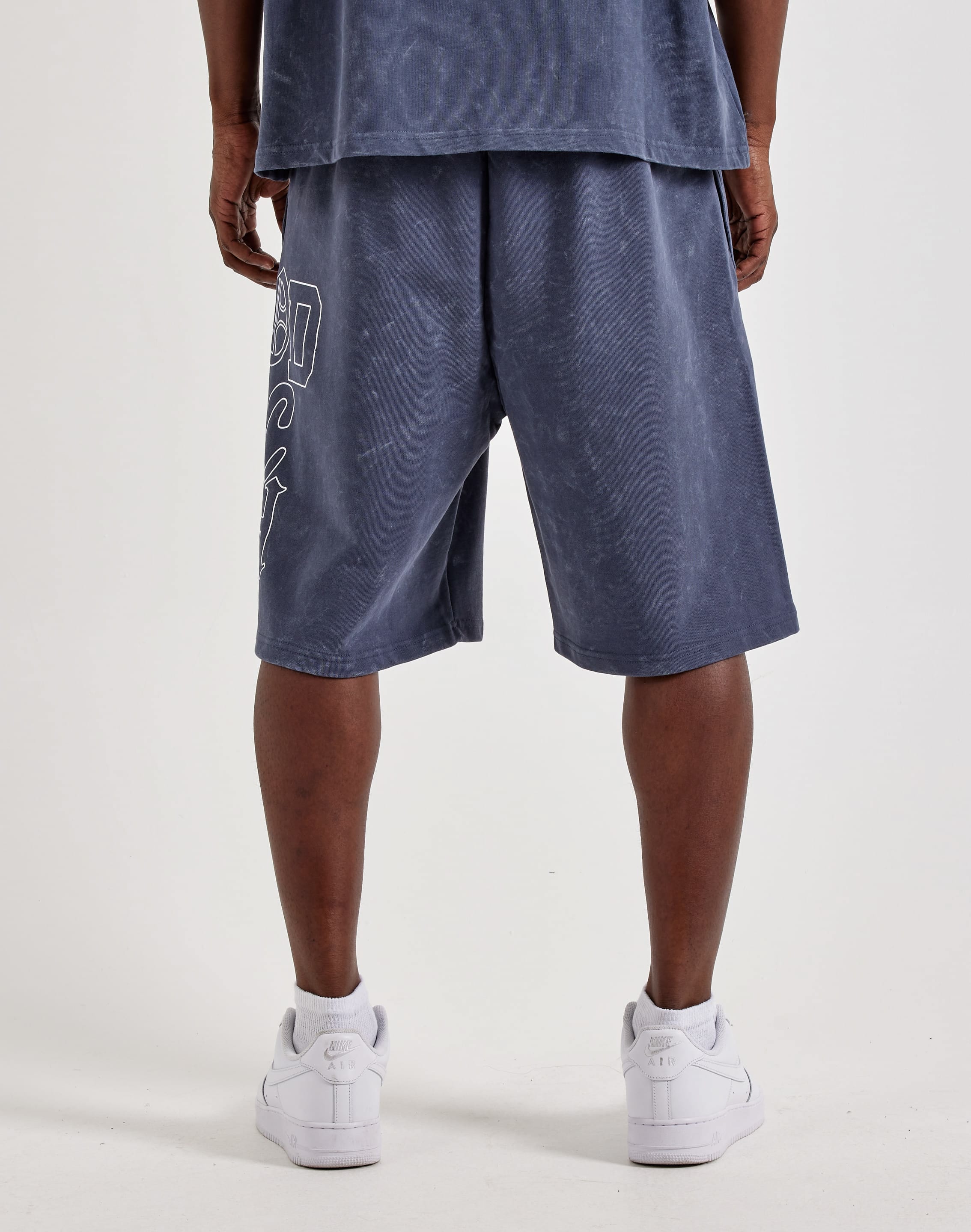 Photo of Hoodrich Oversized Washed Fleece Shorts