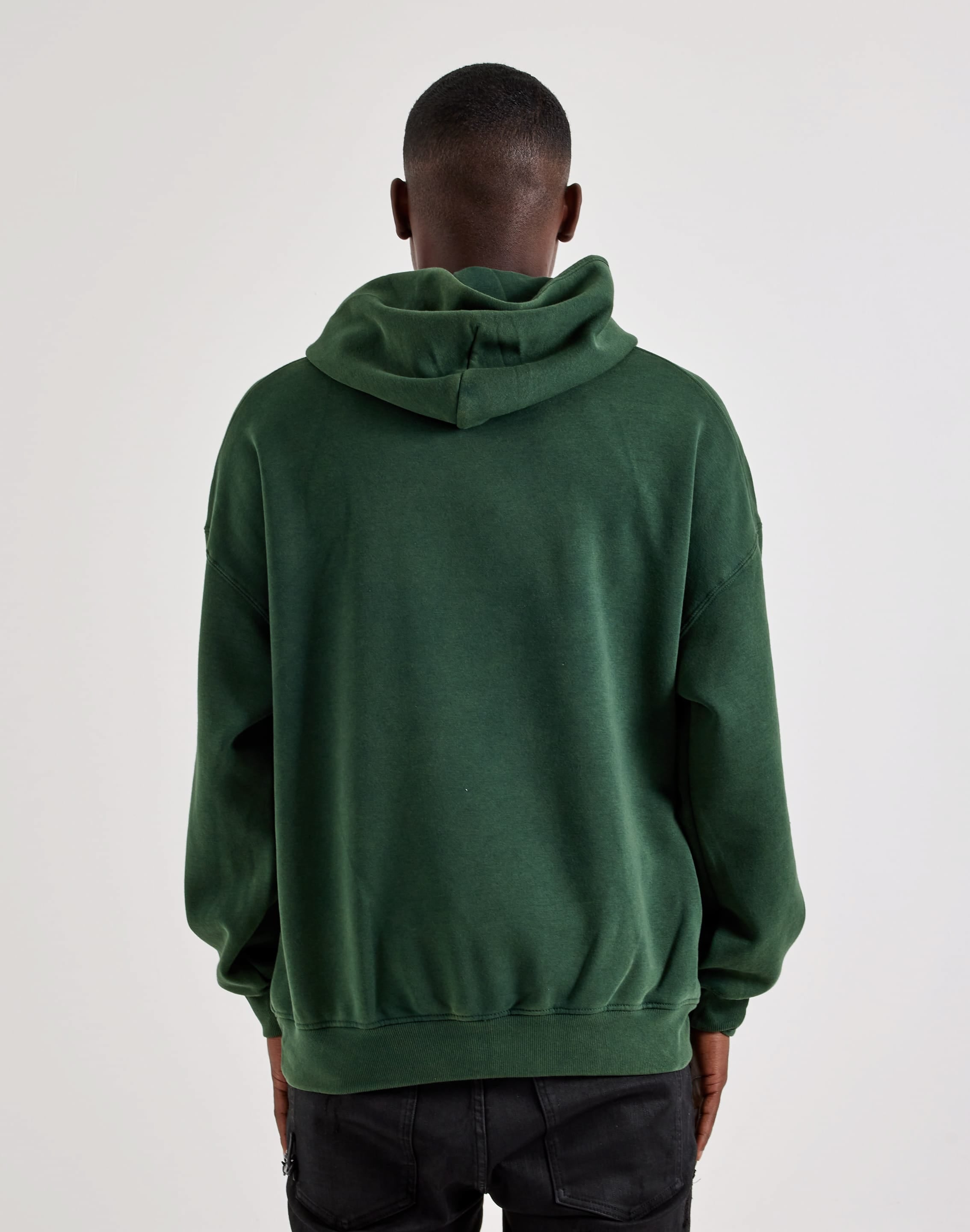 Photo of DH Essentials Acid Wash Fleece Pullover Hoodie