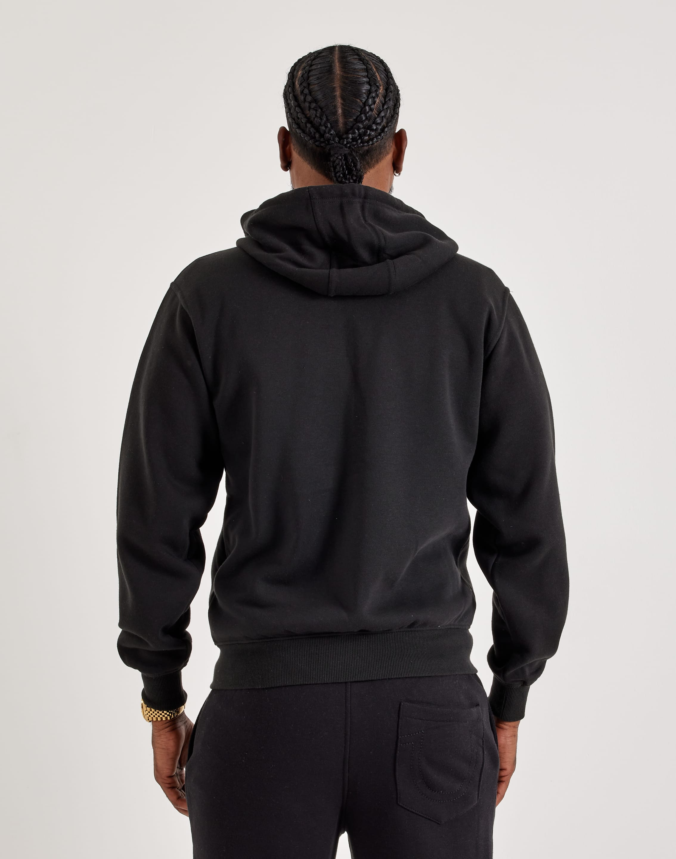 DH Essentials Basic Full-Zip Fleece Hoodie