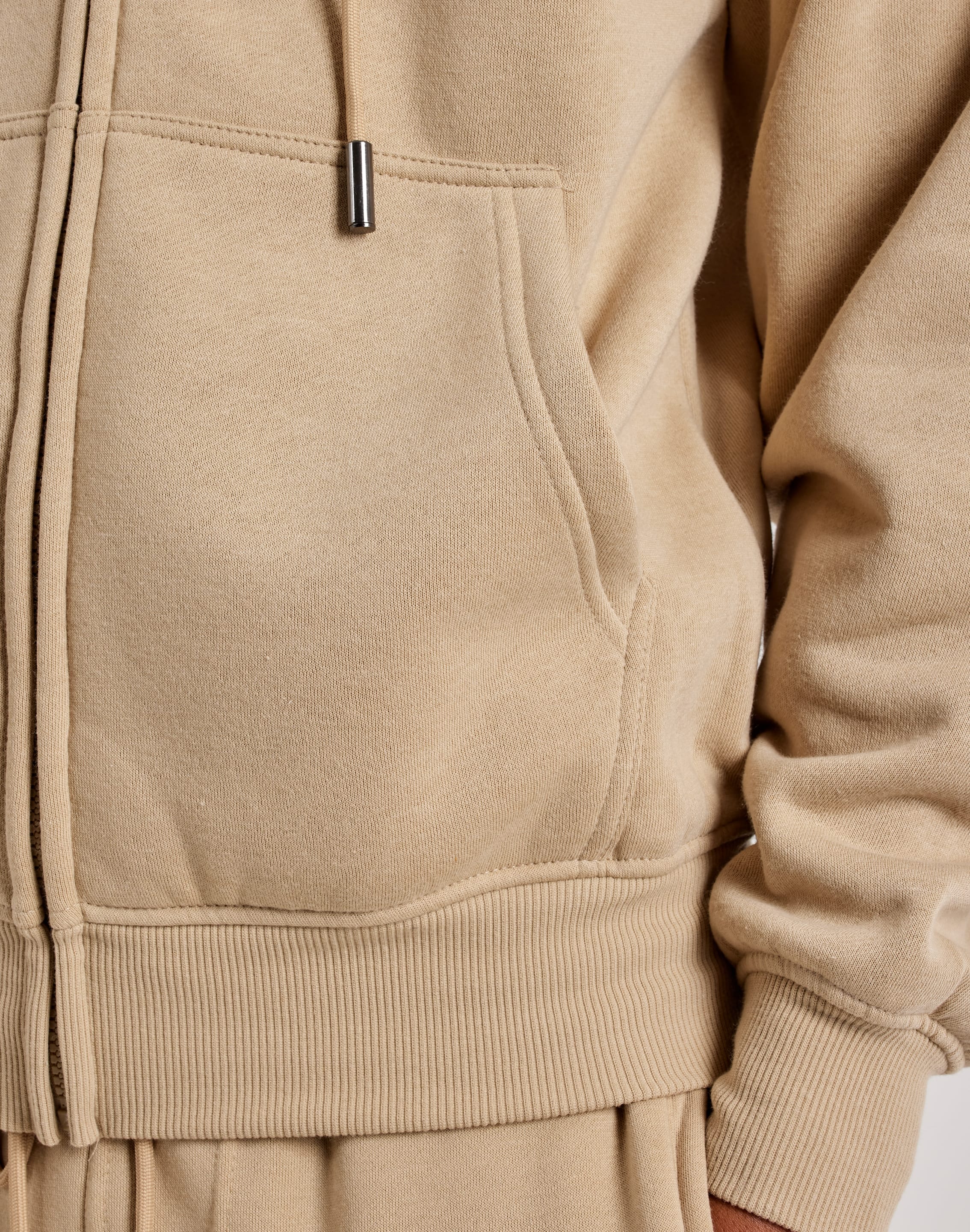 DH Essentials Basic Full-Zip Fleece Hoodie