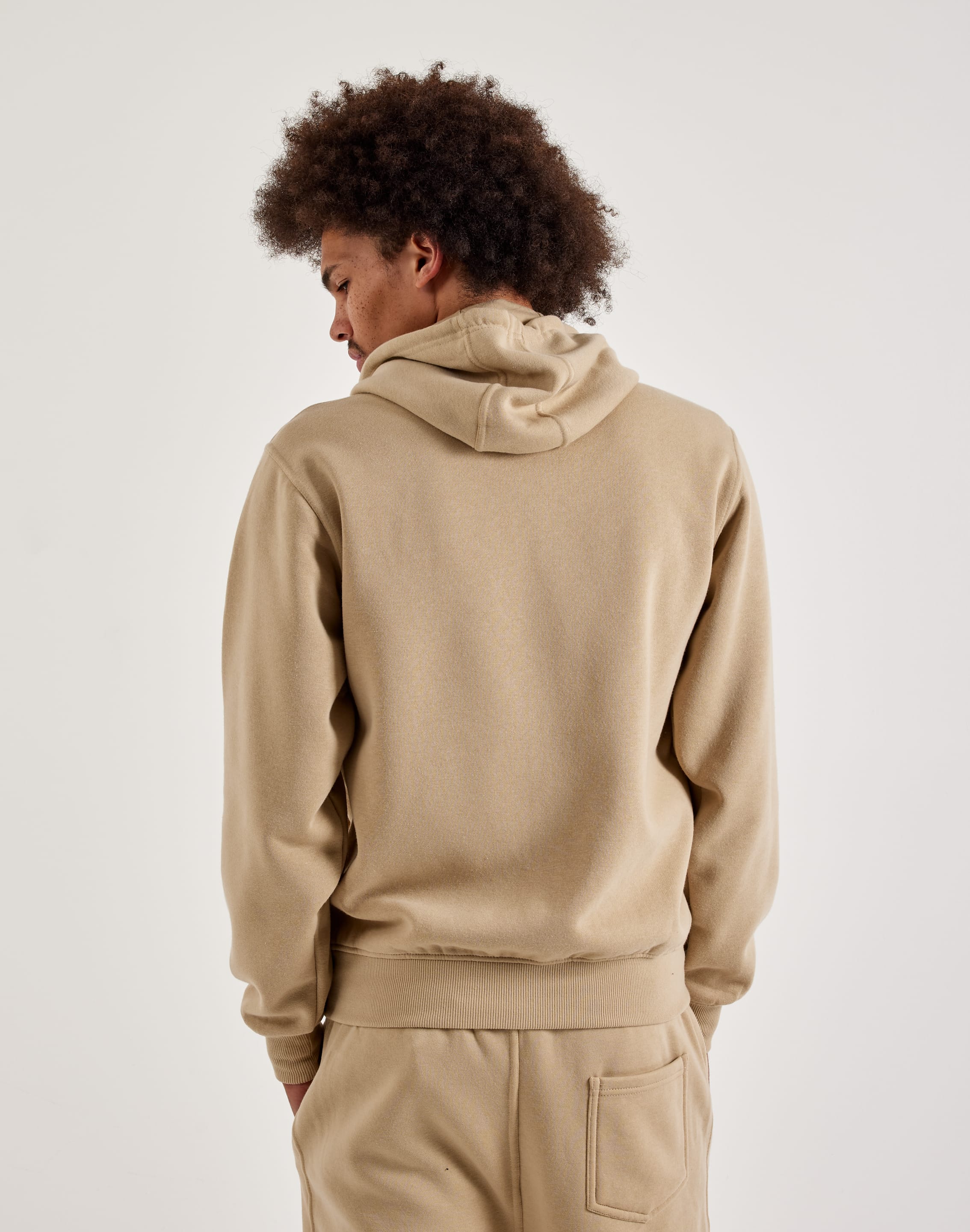 DH Essentials Basic Full-Zip Fleece Hoodie