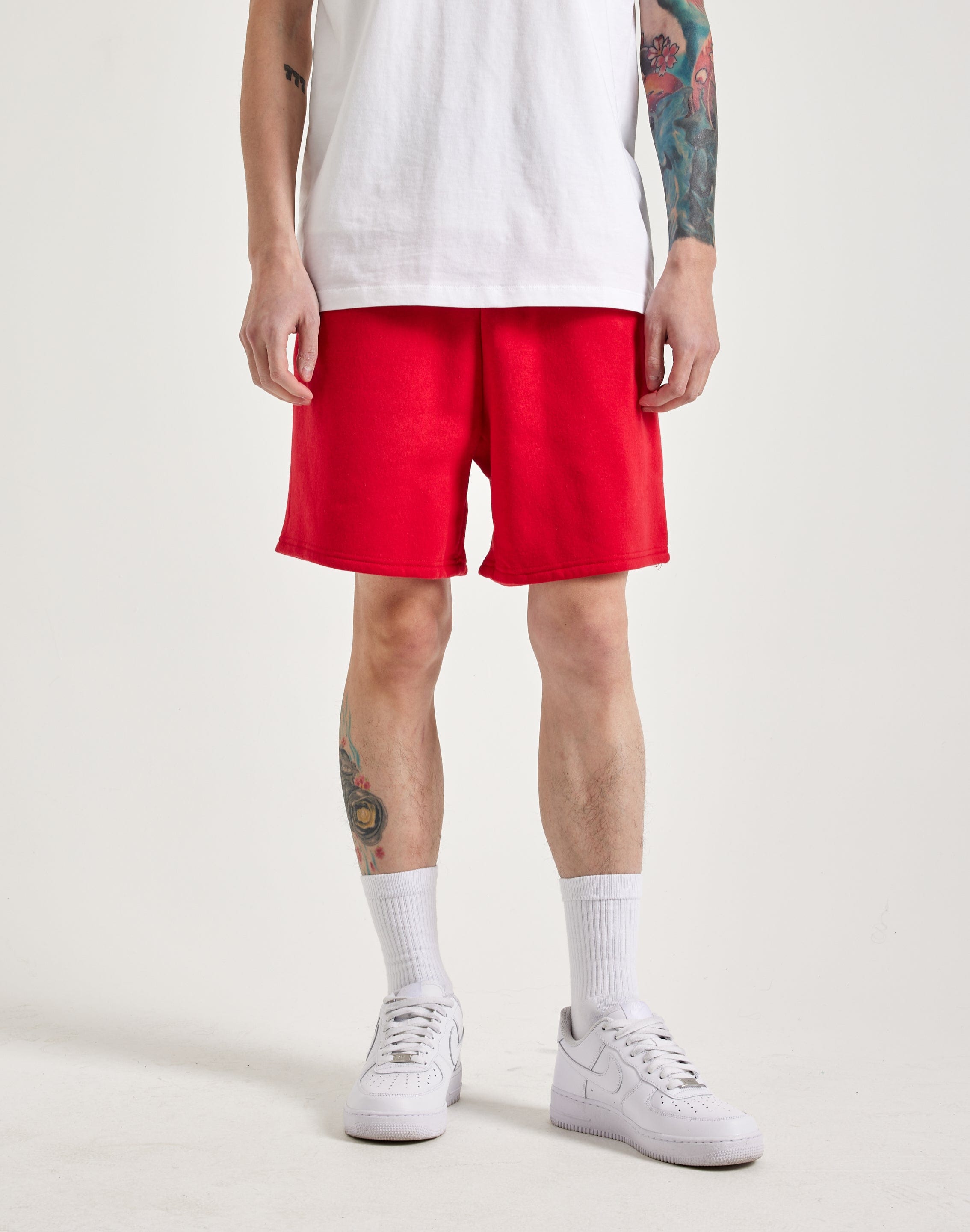 mens red dress shorts The Red Rockets